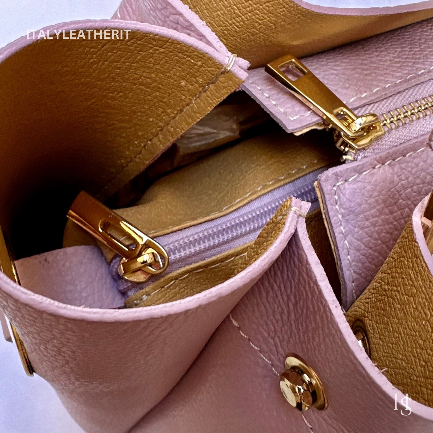 Italian Handmade Leather Bags For Woman l l Elegant Leather Tote From Florence, Italy