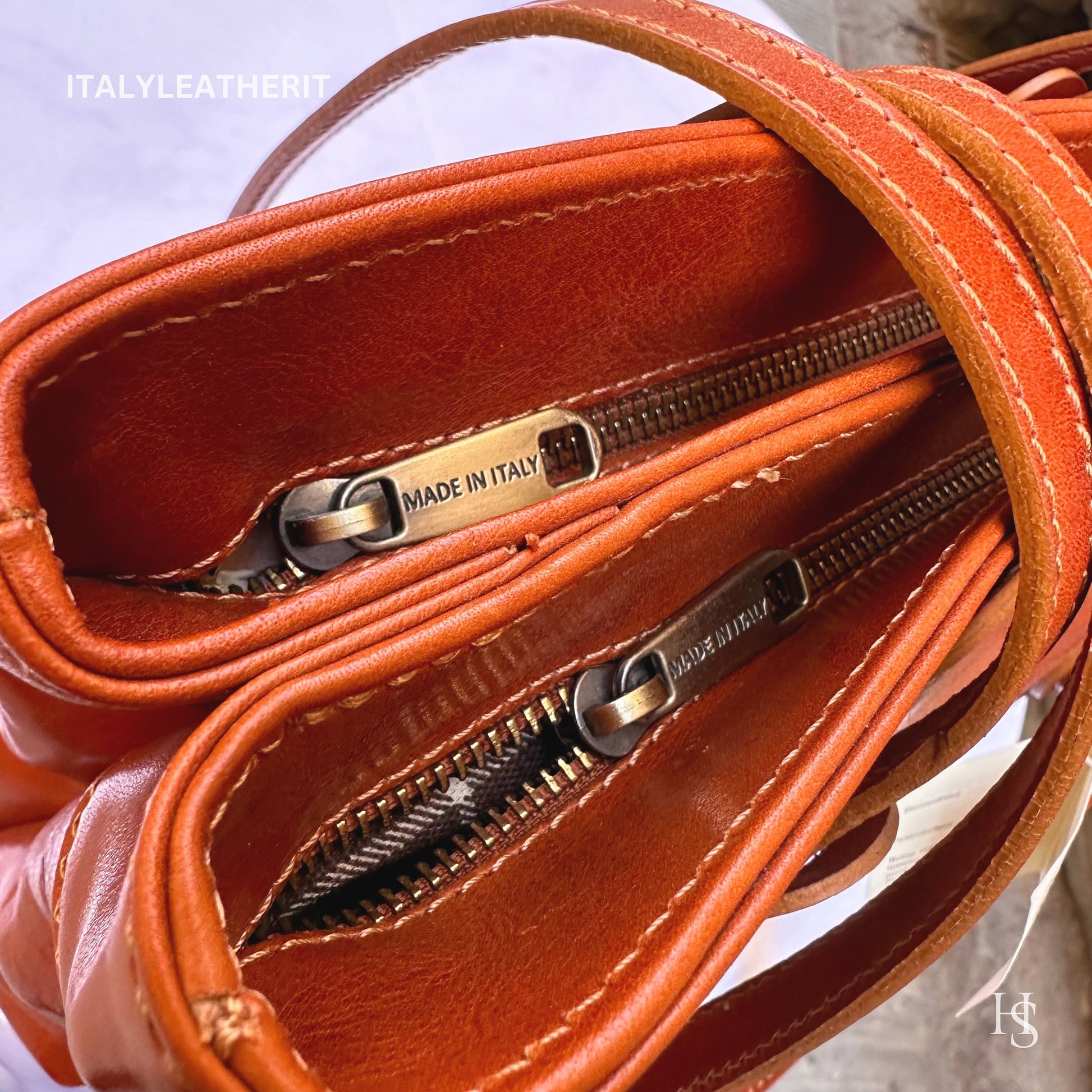 Italian Handmade Leather Bags For Women l l Elegant Leather Tote From Florence, shoulder bag, Daily leather bag