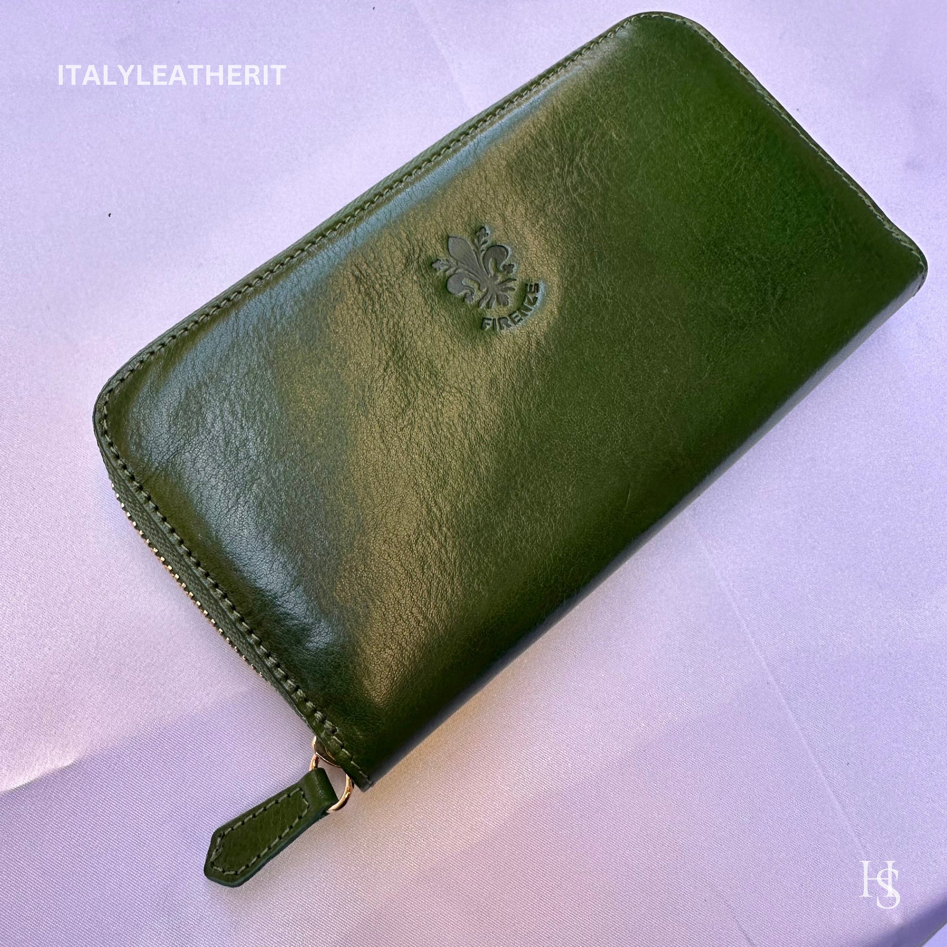 Italian Handmade Leather Wallet For Women | Florence Craftsmanship | Genuine Leather | Women's Fashion Accessory l Soft Leather Wallet