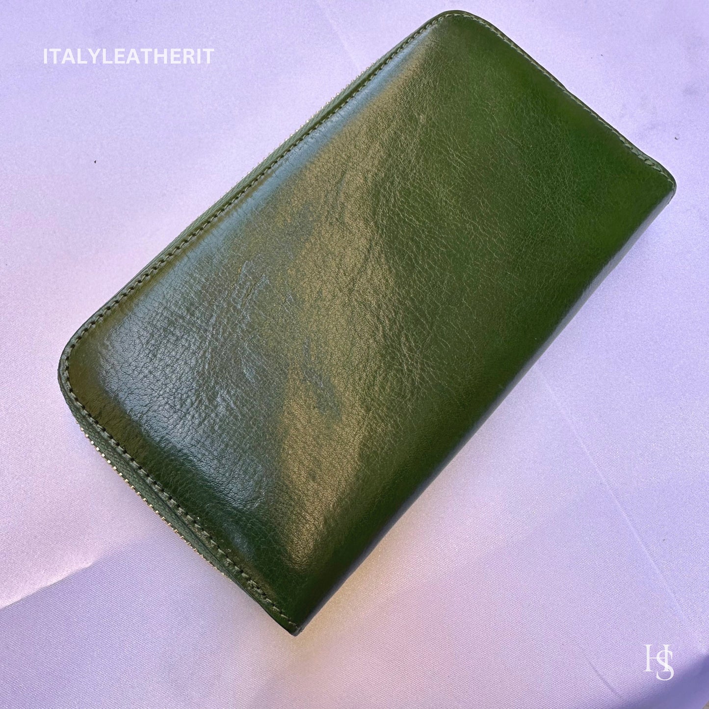 Italian Handmade Leather Wallet For Women | Florence Craftsmanship | Genuine Leather | Women's Fashion Accessory l Soft Leather Wallet