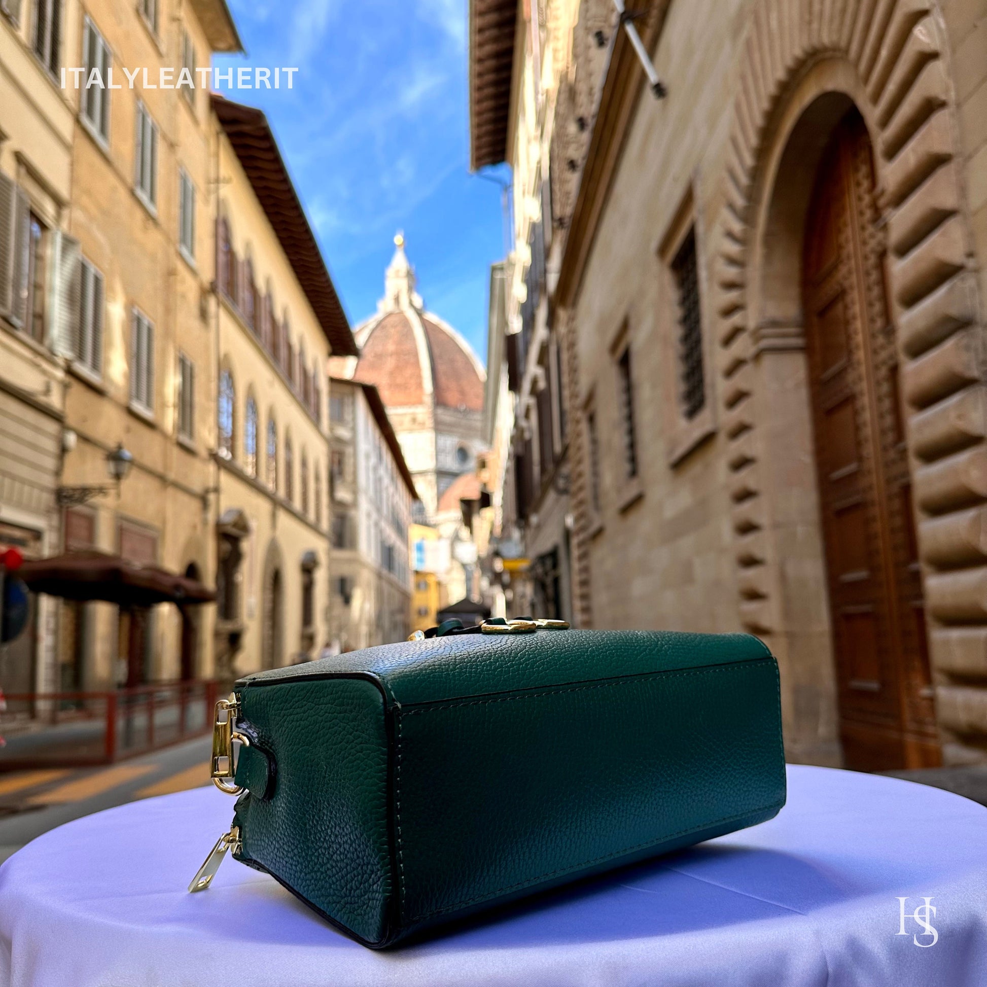 Italian Handmade Leather Bags For Women | Elegant Leather Crossbody Bag From Florence | Handcrafted Bag