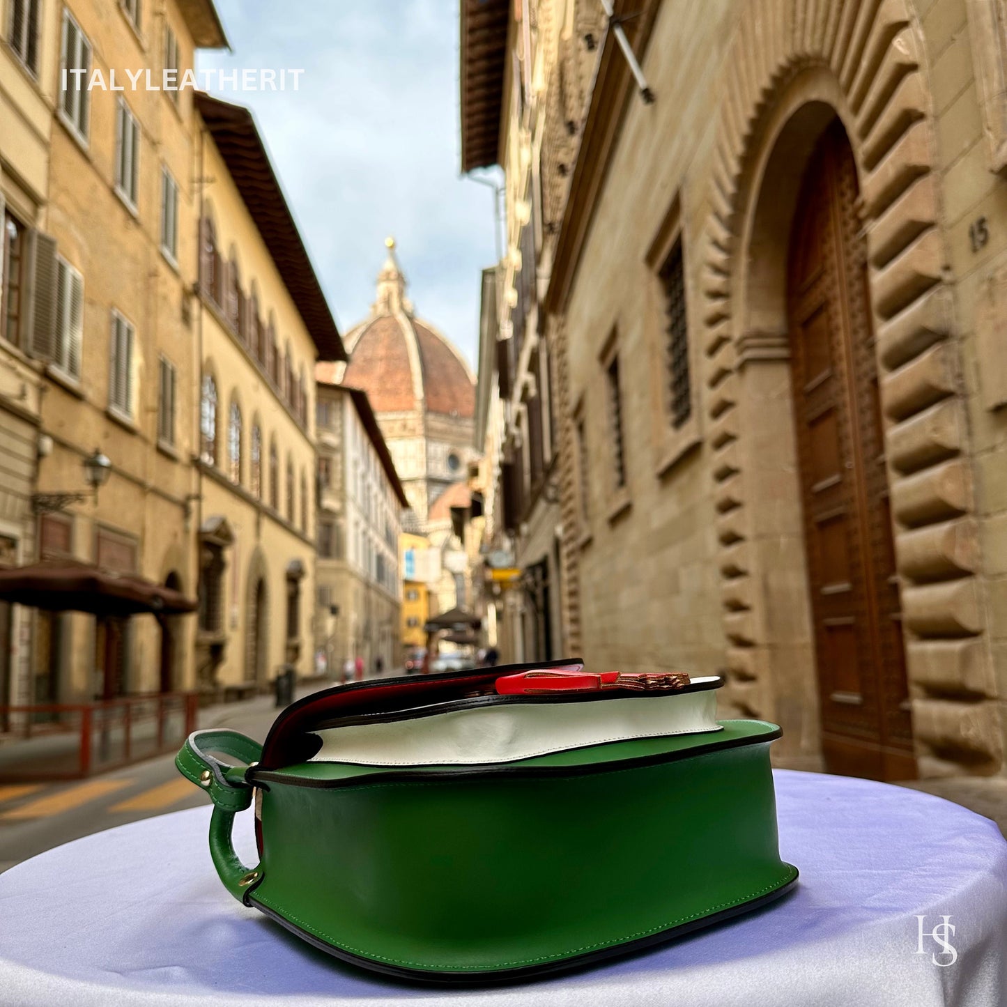 Italian Handmade Leather Bags For Women | Elegant Leather Tote From Florence | Made in Italy | Crossbody Bag