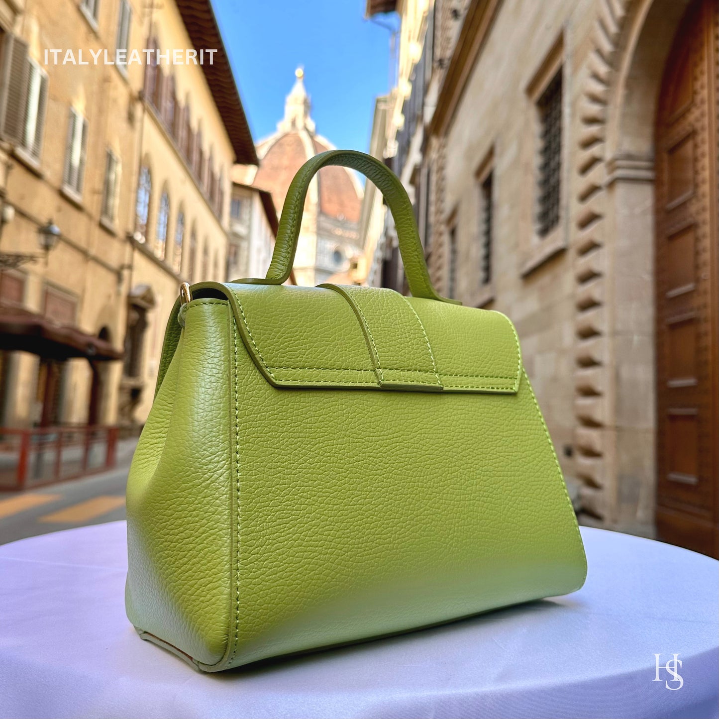 Italian Handmade Leather Tote Bag | Elegant Design from Florence | Premium Quality, birthday gift