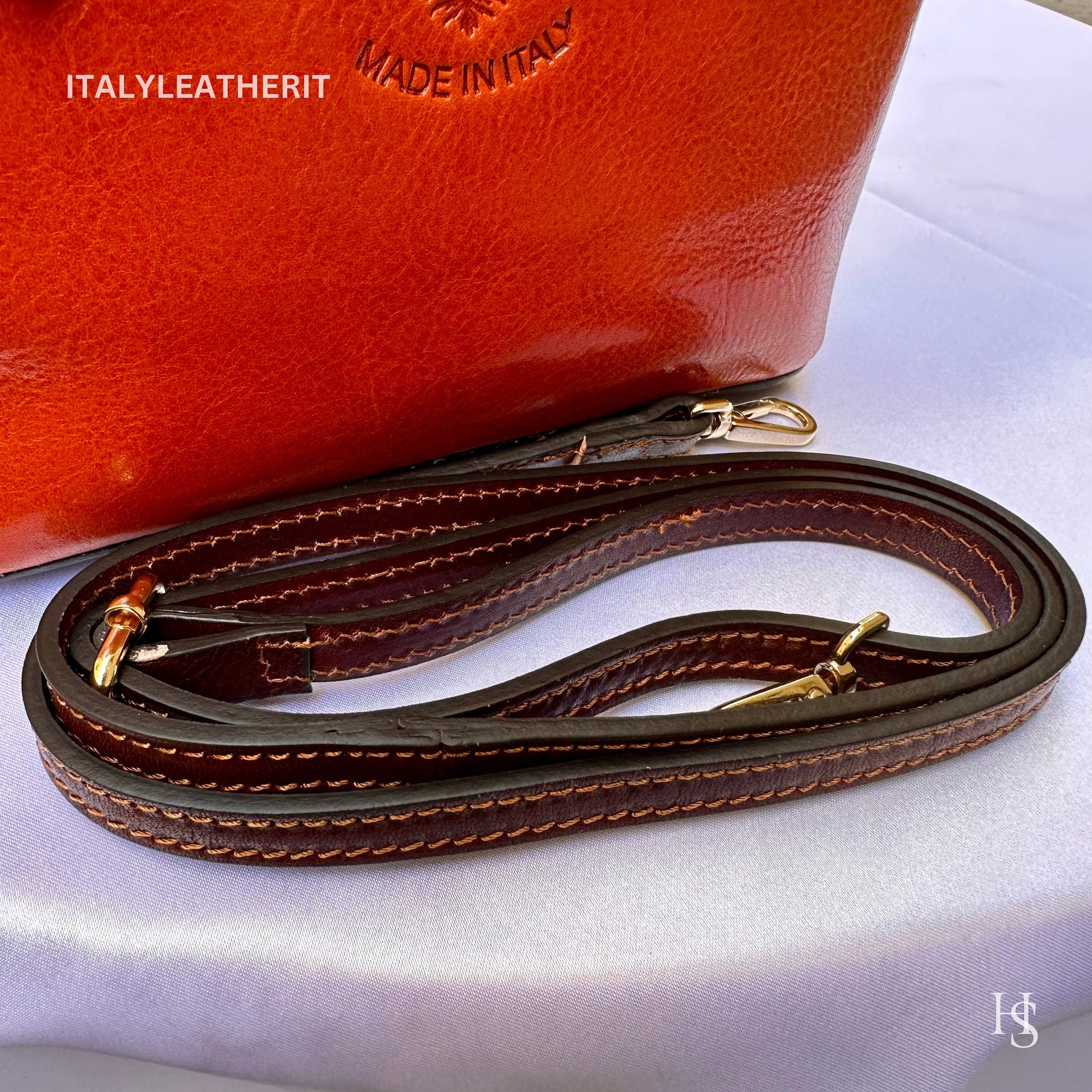 Italian Handmade Leather Bags For Women l Elegant Leather Tote From Florence, Small boat bag, Made in Italy