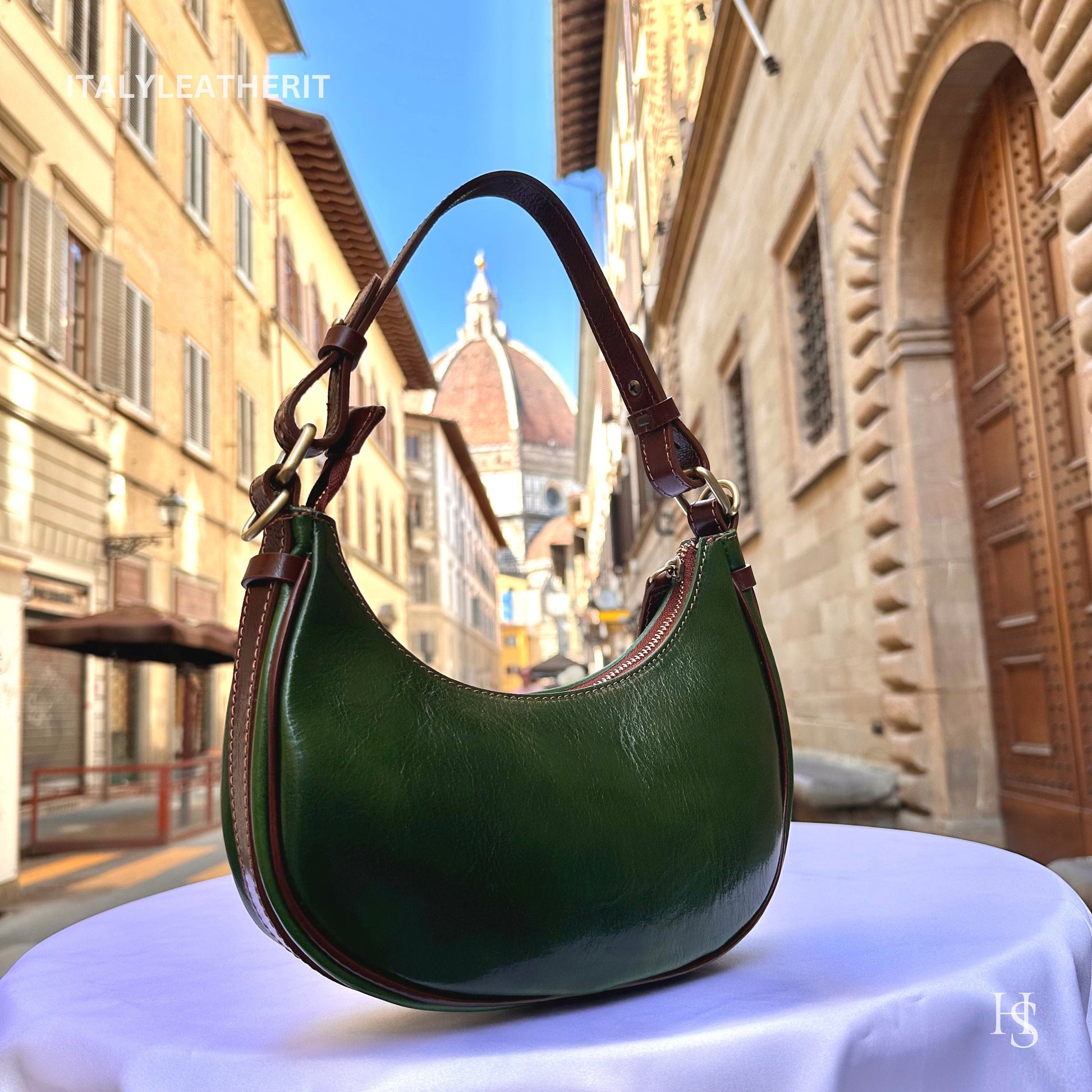 Italian Handmade Leather Bags For Women l l Elegant Leather Tote From Florence, Made in Italy