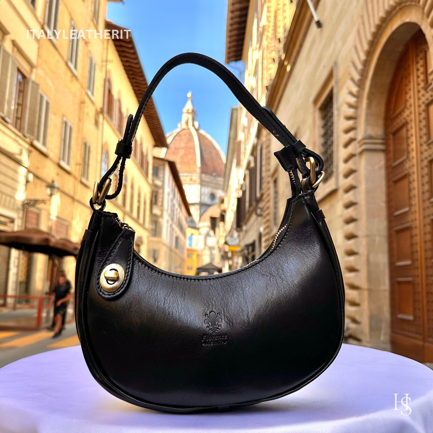 Italian Handmade Leather Bags For Women l l Elegant Leather Tote From Florence, Made in Italy