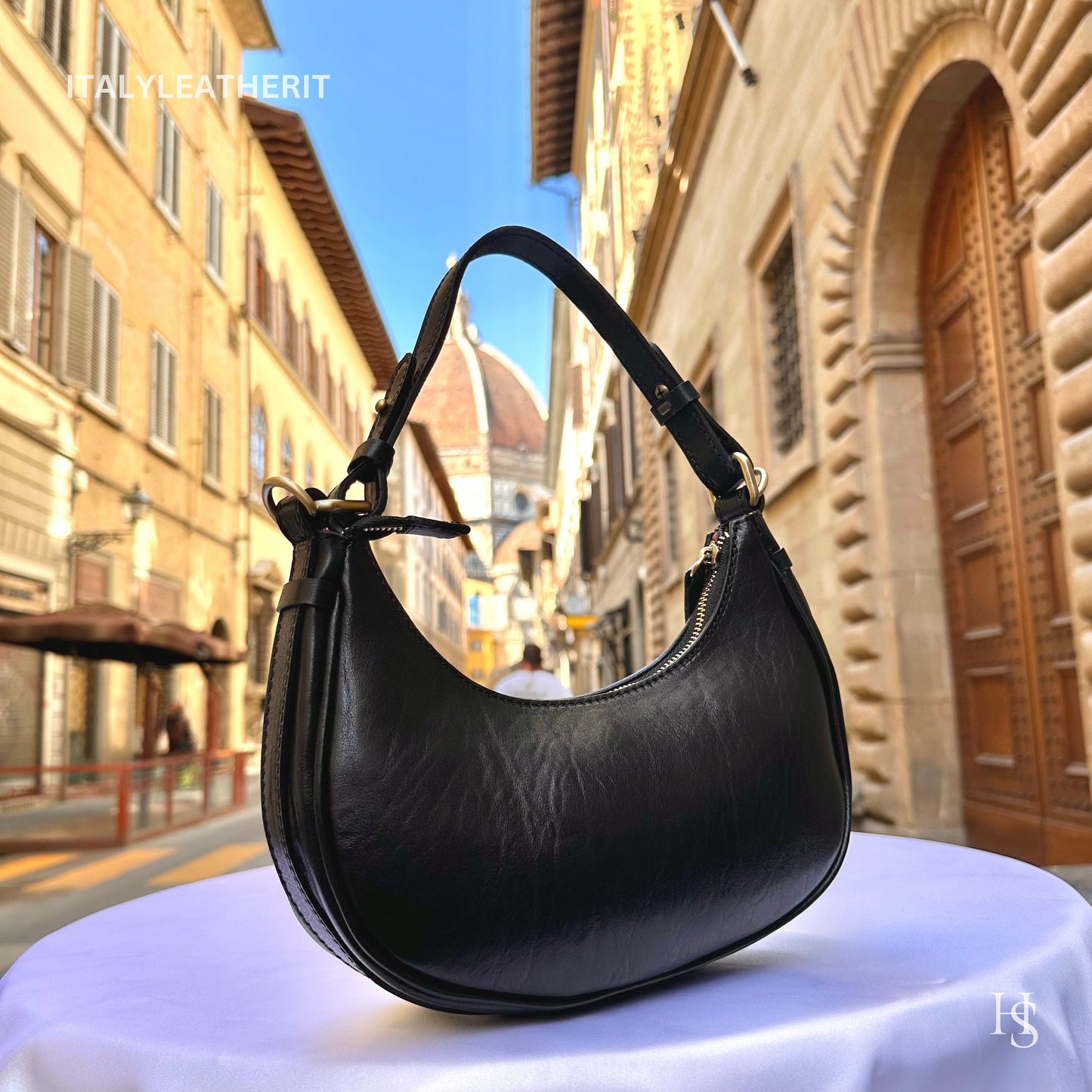 Italian Handmade Leather Bags For Women l l Elegant Leather Tote From Florence, Made in Italy