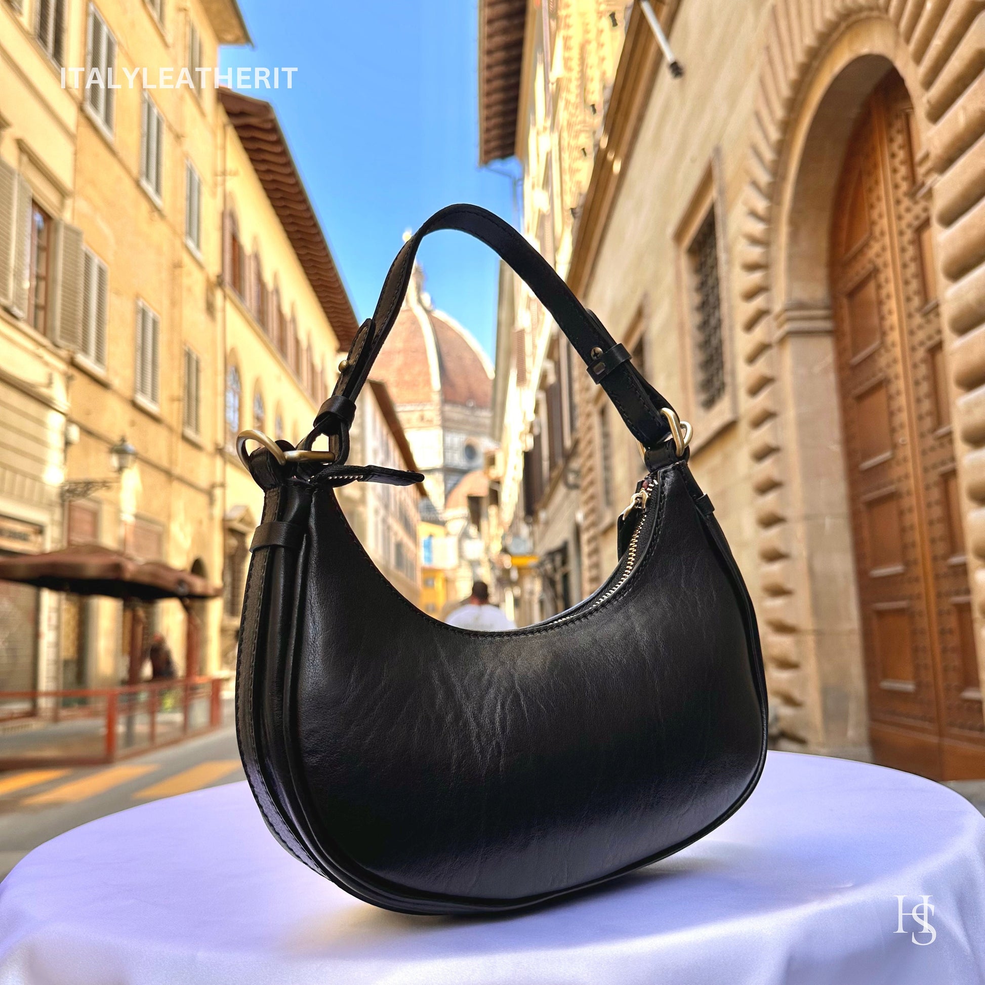 Italian Handmade Leather Bags For Women l l Elegant Leather Tote From Florence, Made in Italy
