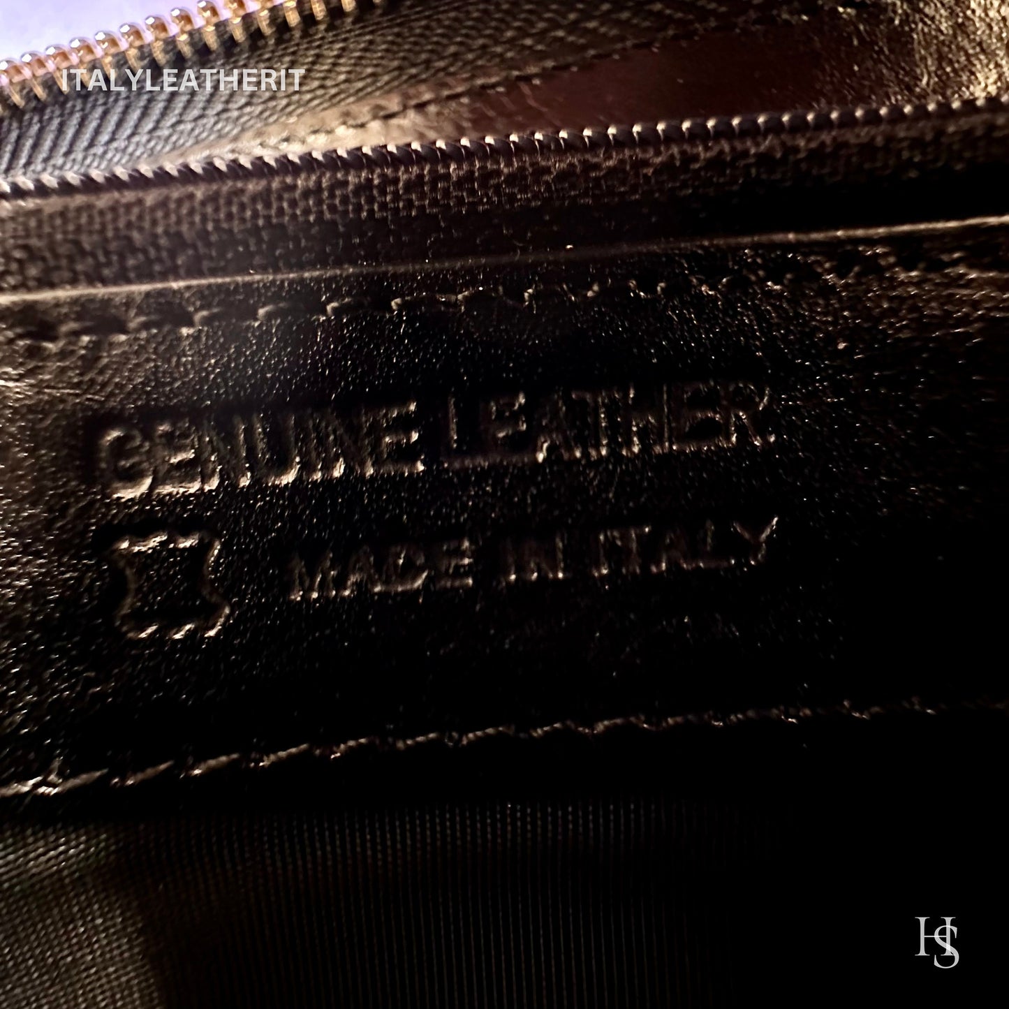 Italian Handmade Leather Wallet For Women | Florence Craftsmanship | Genuine Leather | Women's Fashion Accessory l Black wallet