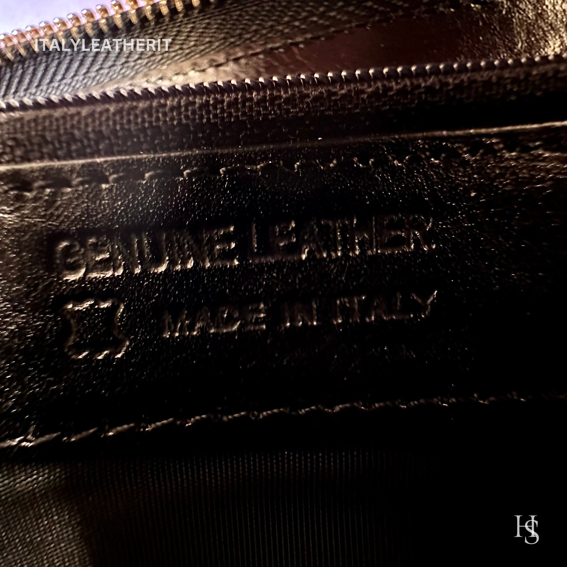 Italian Handmade Leather Wallet For Women | Florence Craftsmanship | Genuine Leather | Women's Fashion Accessory l Black wallet