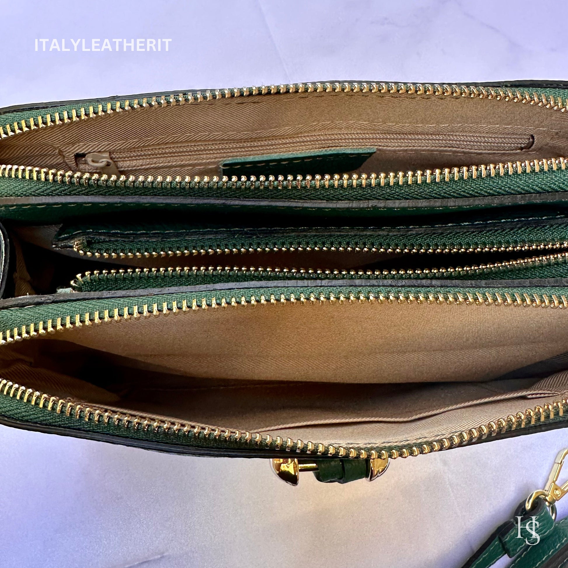 Italian Handmade Leather Bags For Women | Elegant Leather Crossbody Bag From Florence | Handcrafted Bag