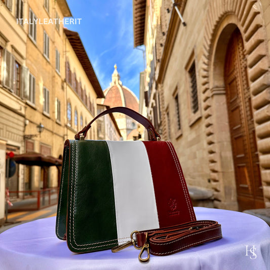 Italian Handmade Leather Bags For Women l l Elegant Leather Tote From Florence, crossbody bag pattern, Made in Italy