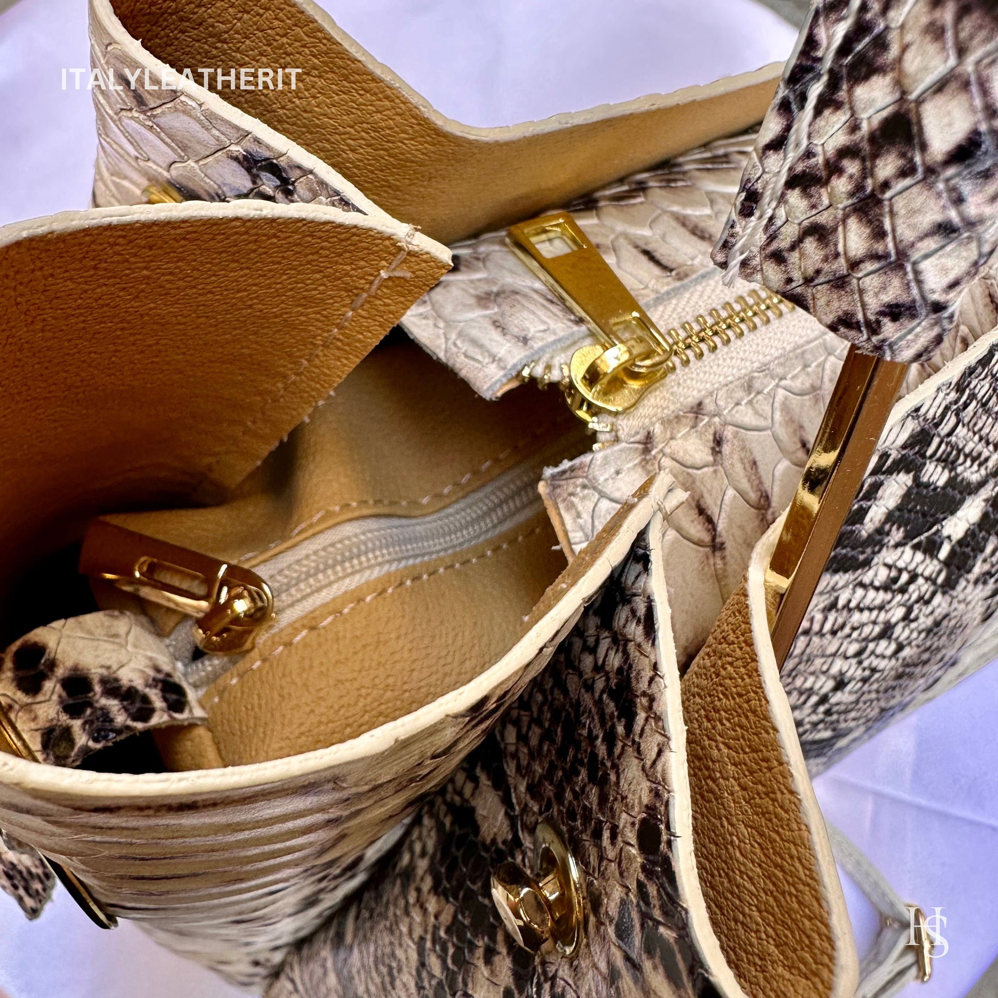 Italian Handmade Leather Bags For Women l l Elegant Leather Tote From Florence, Made in Italy