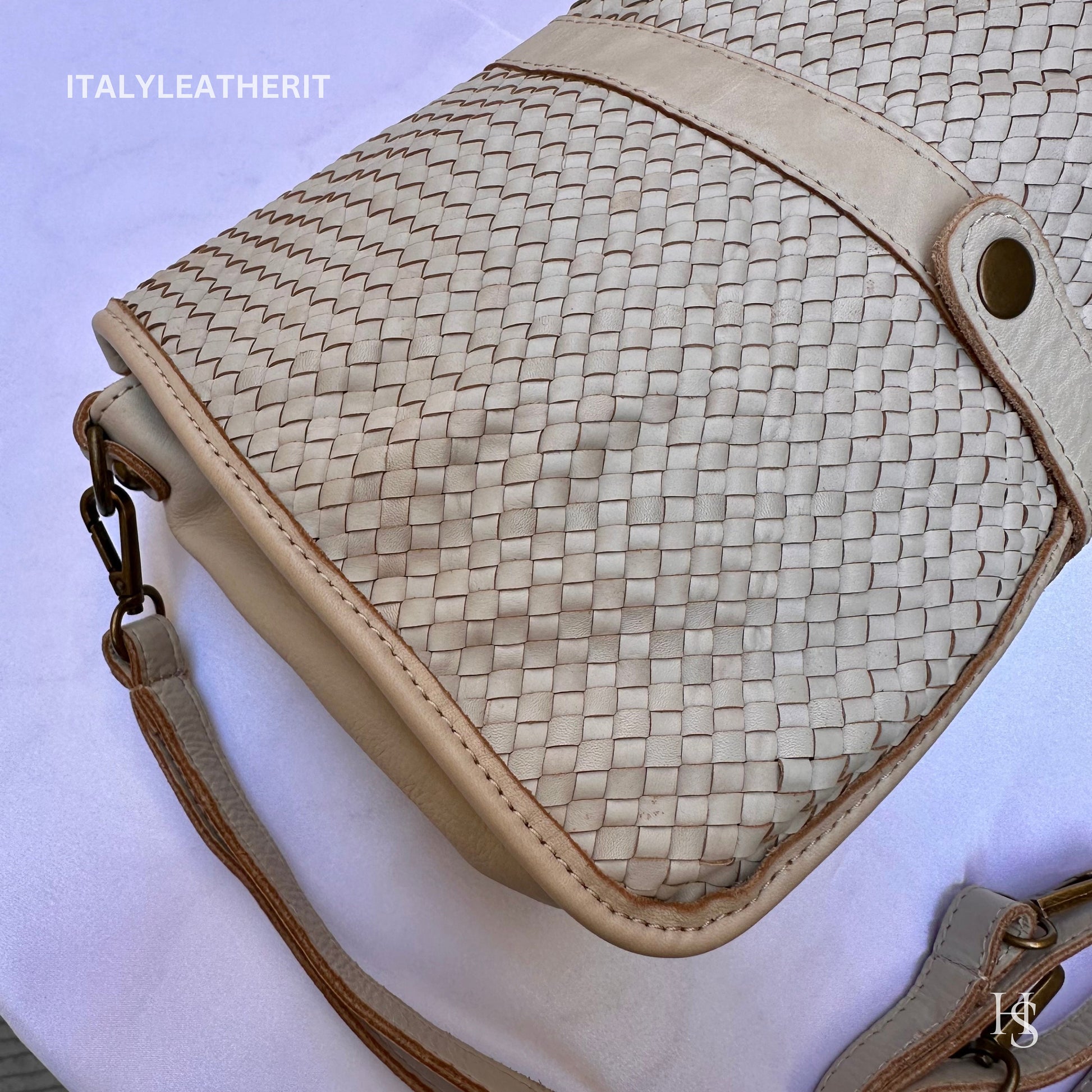 Italian Handmade Soft Leather Bags For Women l l Soft Leather From Florence l l Intricate Weaving Soft Leather bag