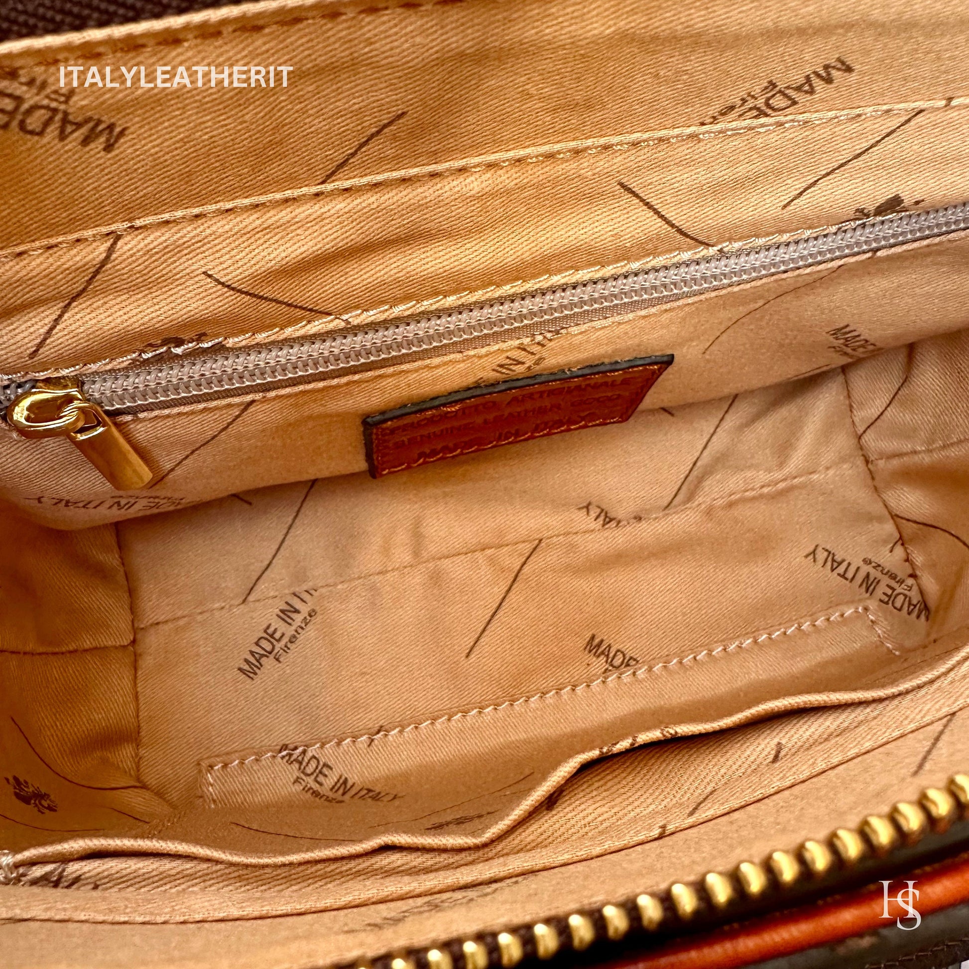 Italian Handmade Leather Bags For Women l Elegant Leather Tote From Florence, Small boat bag, Made in Italy