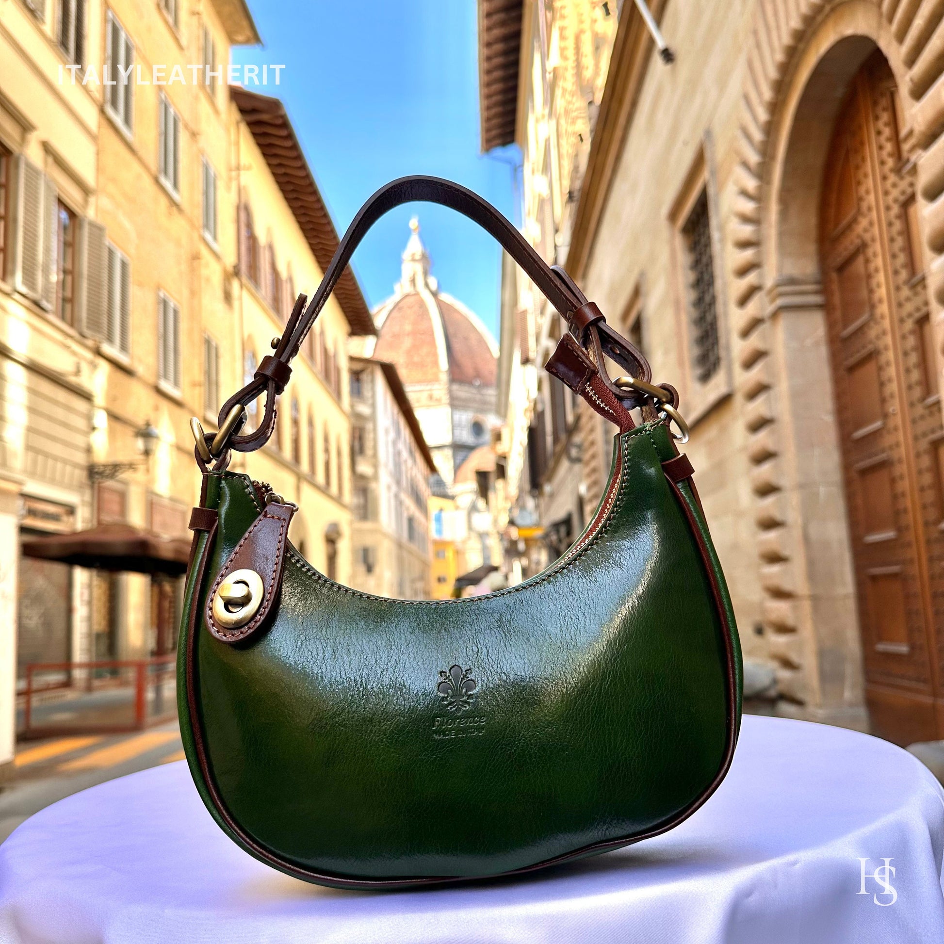 Italian Handmade Leather Bags For Women l l Elegant Leather Tote From Florence, Made in Italy
