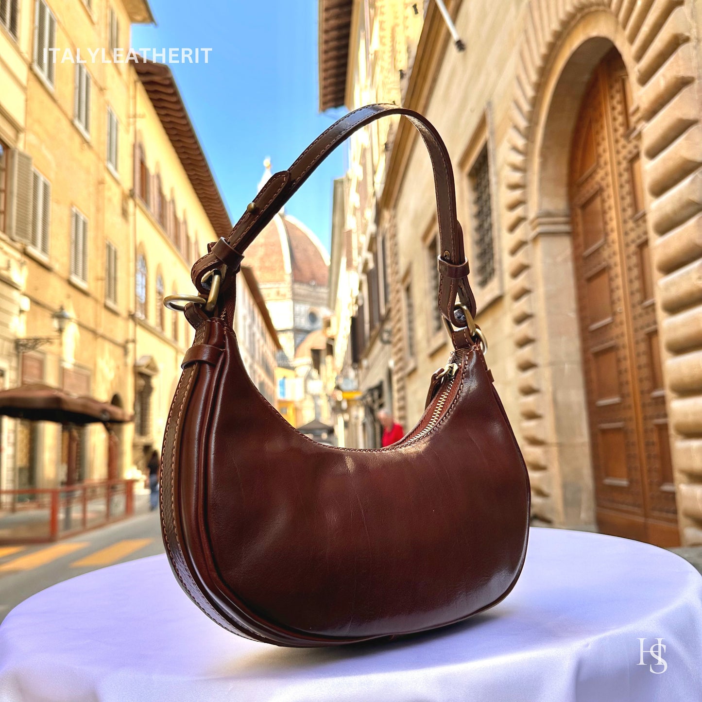 Italian Handmade Leather Bags For Women l l Elegant Leather Tote From Florence, Made in Italy