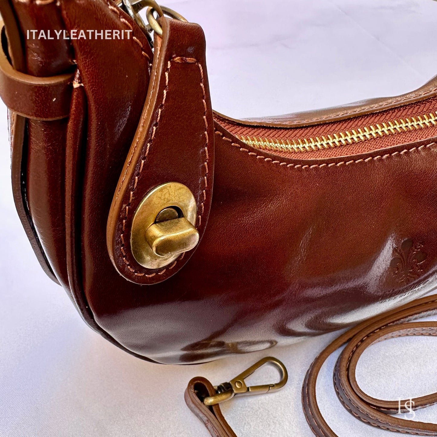Italian Handmade Leather Bags For Women l l Elegant Leather Tote From Florence, Made in Italy