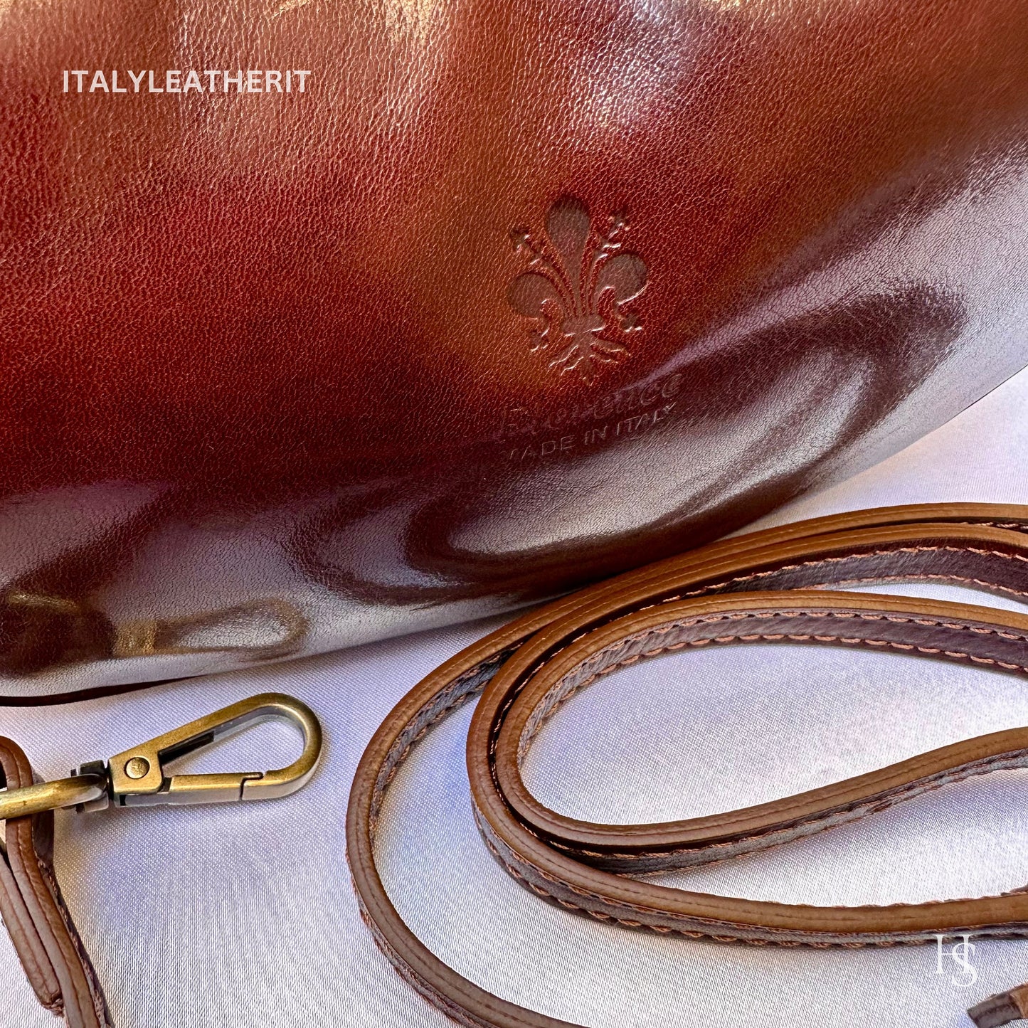 Italian Handmade Leather Bags For Women l l Elegant Leather Tote From Florence, Made in Italy