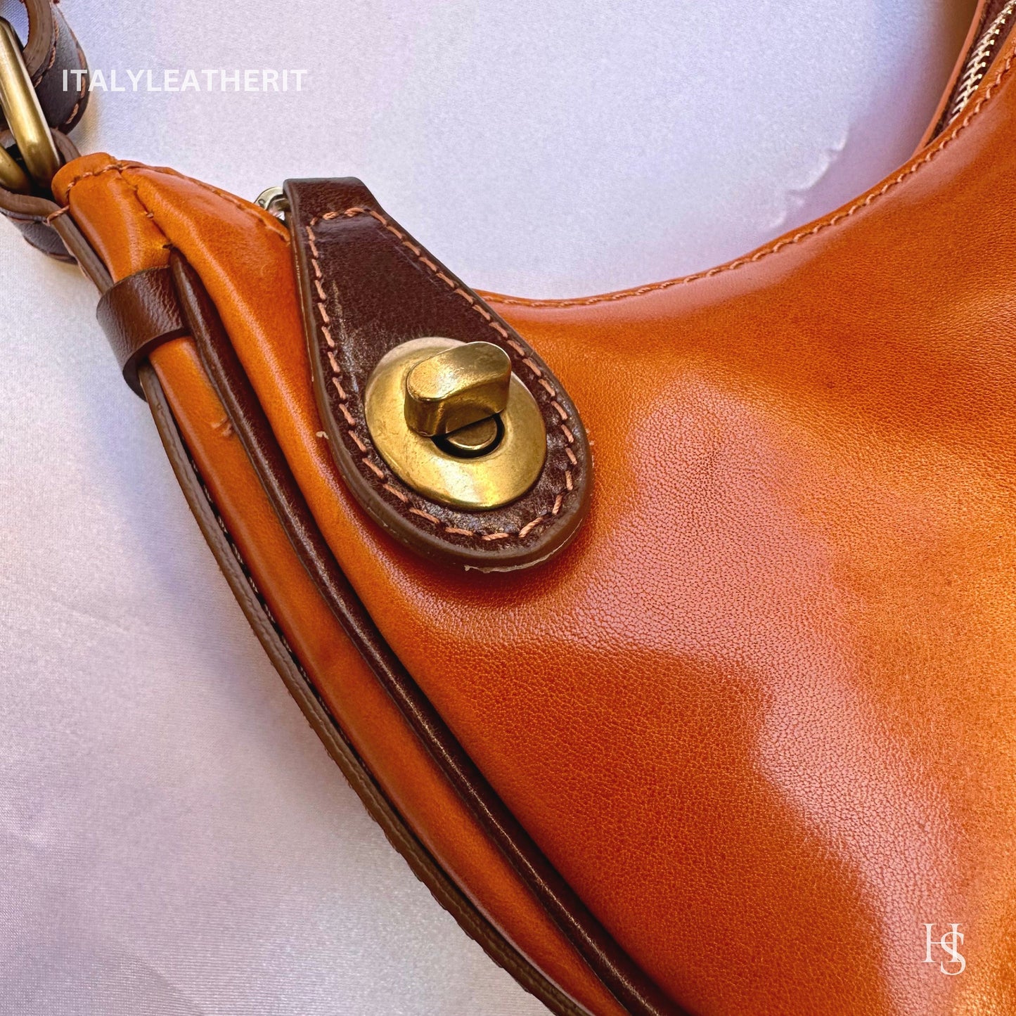 Italian Handmade Leather Bags For Women l l Elegant Leather Tote From Florence, Made in Italy
