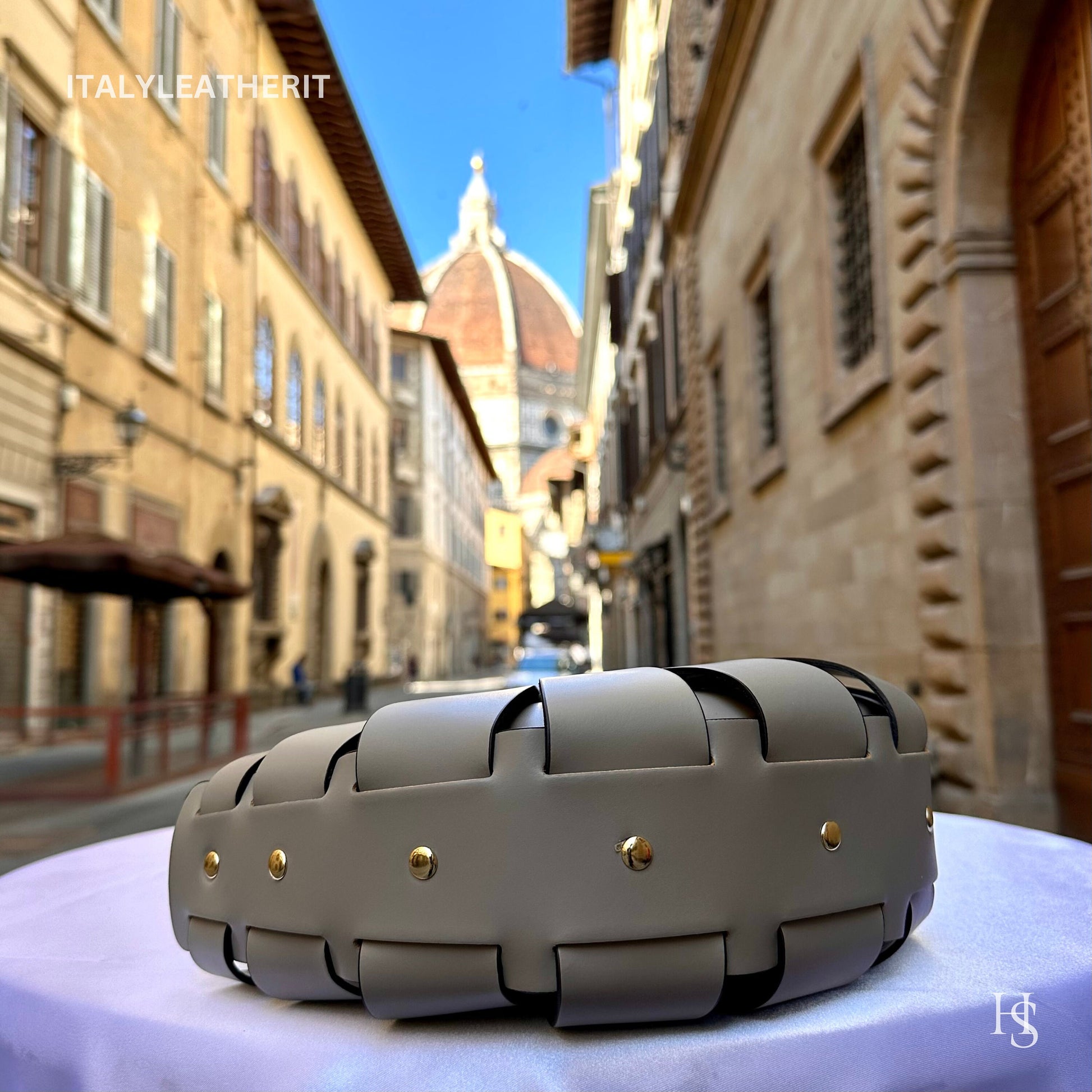 Italian Handmade Leather Bags For Women l l Elegant Leather Tote From Florence, Taupe leather tote, Anniversary Gift