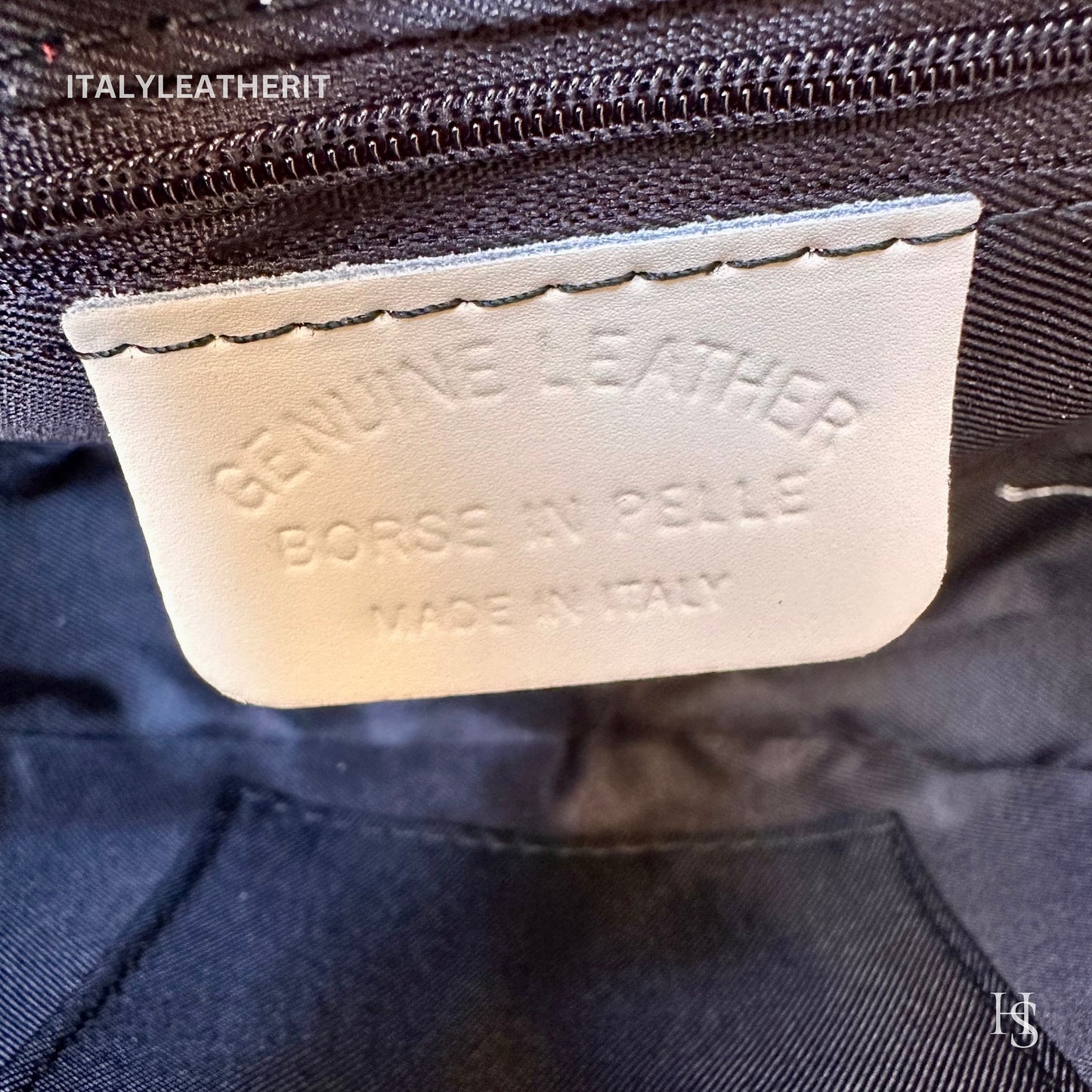 Italian Handmade Leather Bags For Women l l Elegant Leather Tote From Florence, Cream leather tote, Made in Italy