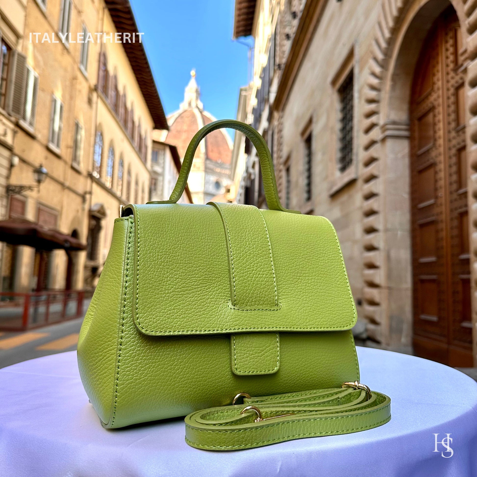 Italian Handmade Leather Tote Bag | Elegant Design from Florence | Premium Quality, birthday gift