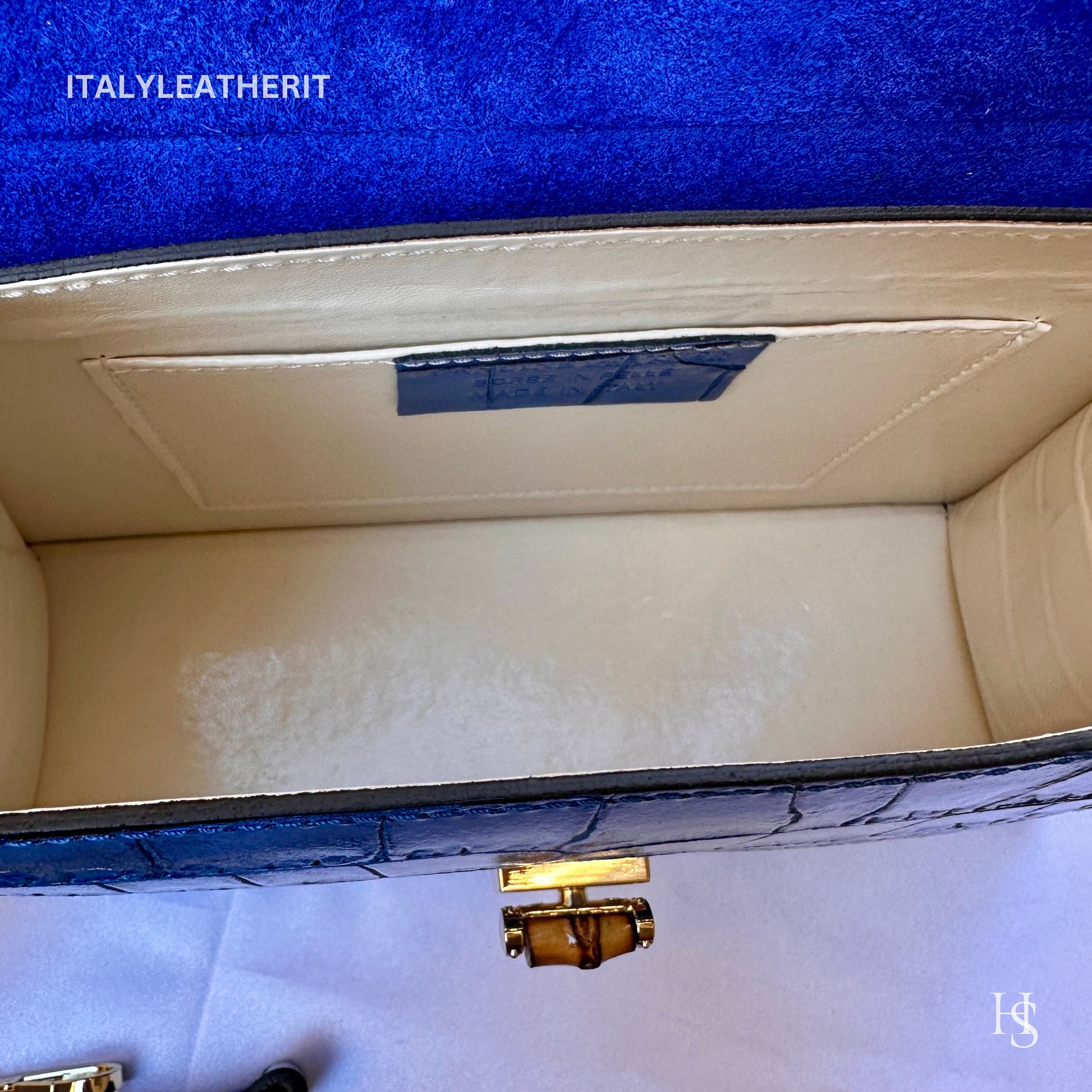 Italian Handmade Leather Bags For Women l l Elegant Leather Tote From Florence ll Handmade Italy, blue leather tote