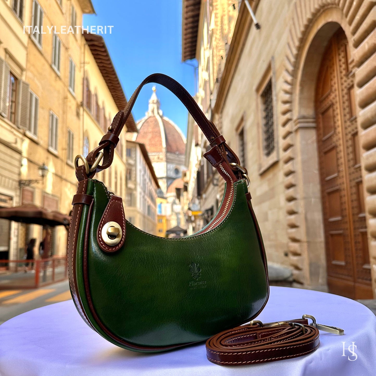 Italian Handmade Leather Bags For Women l l Elegant Leather Tote From Florence, Made in Italy