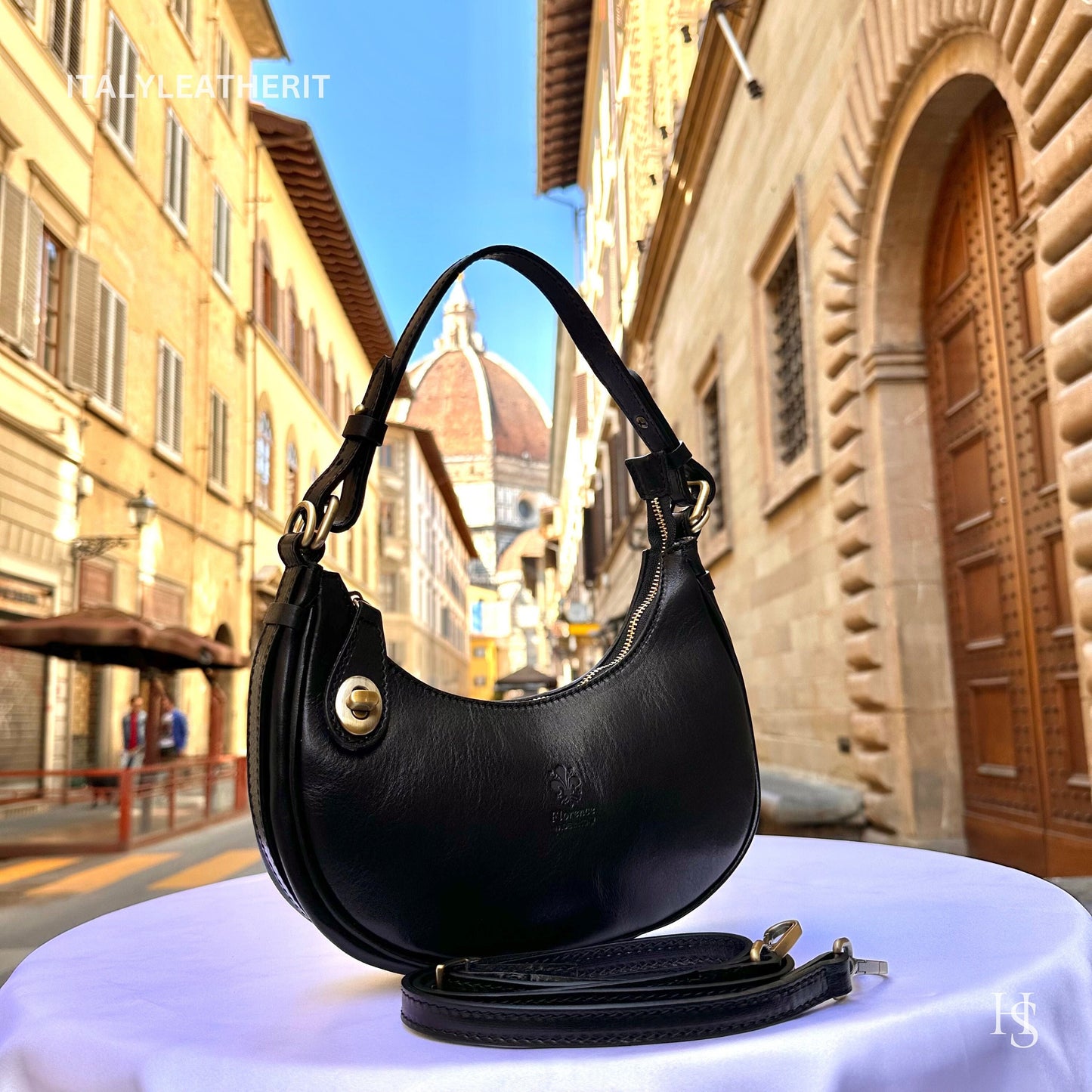 Italian Handmade Leather Bags For Women l l Elegant Leather Tote From Florence, Made in Italy