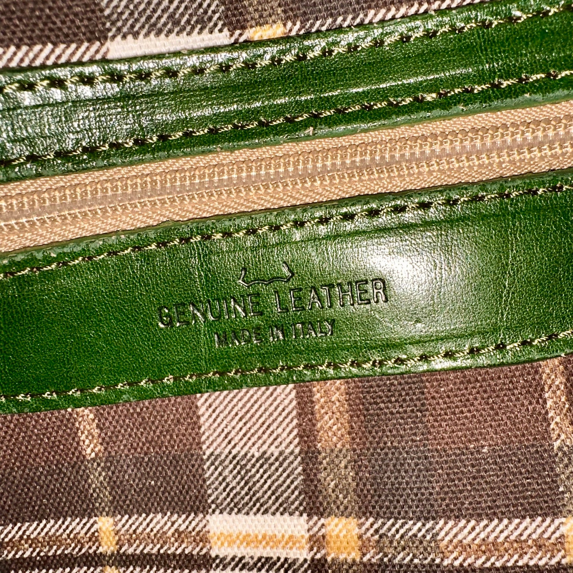 Italian Handmade Leather Bags For Women l l Elegant Leather Tote From Florence, Made in Italy, green shoulder bag