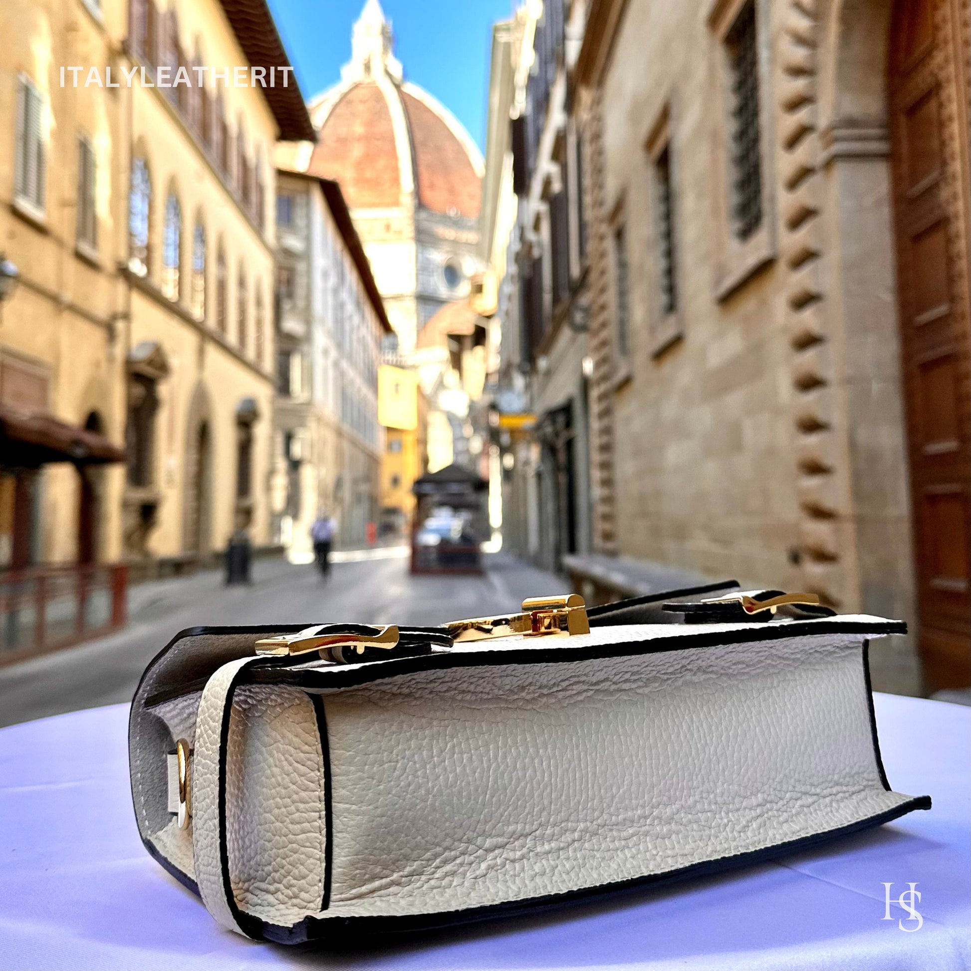 Italian Handmade Leather Bags For Women | Elegant Leather Tote From Florence | Handbag and Shoulder Bag