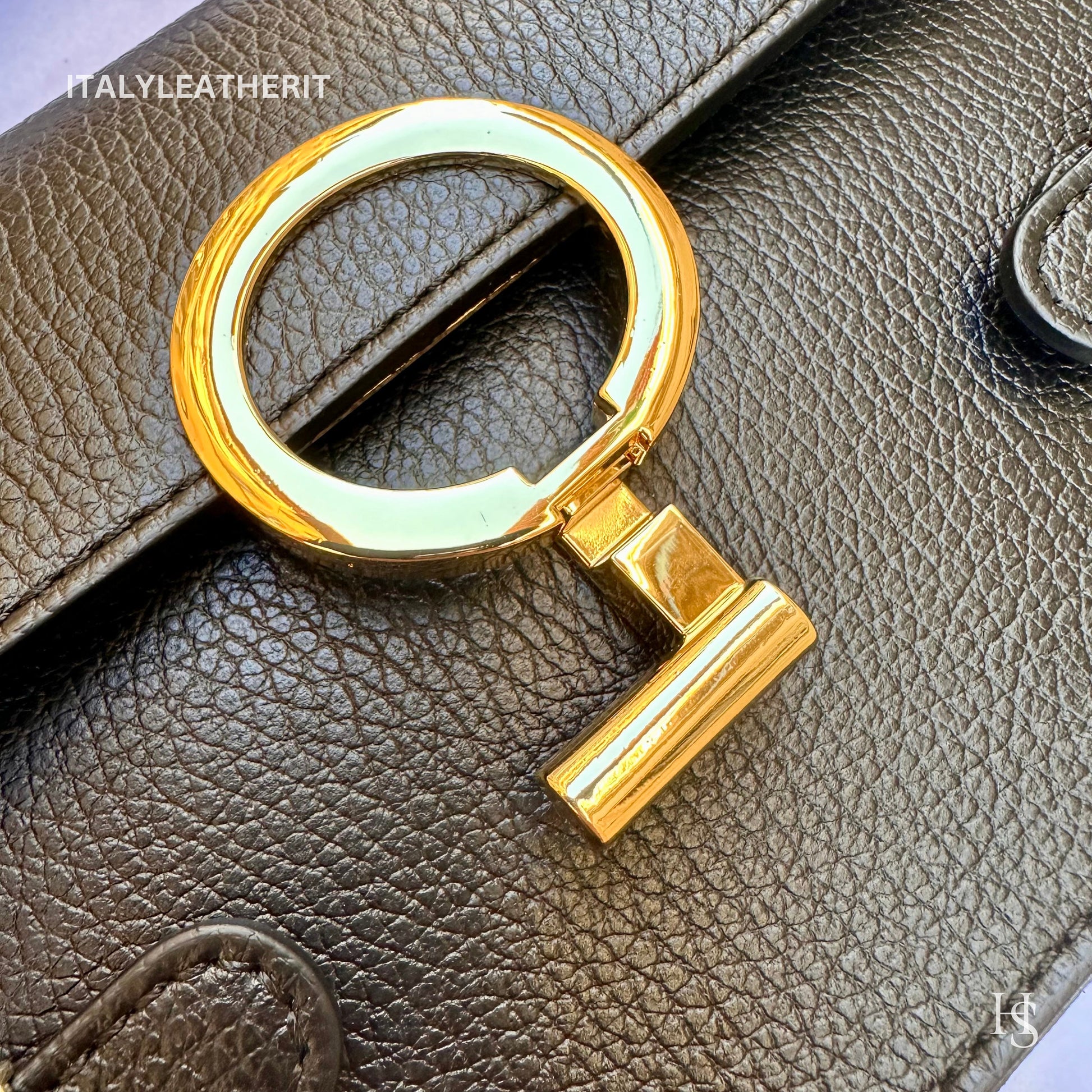 Italian Handmade Leather Bags For Women | Elegant Leather Tote From Florence | Black Handbag and Shoulder Bag