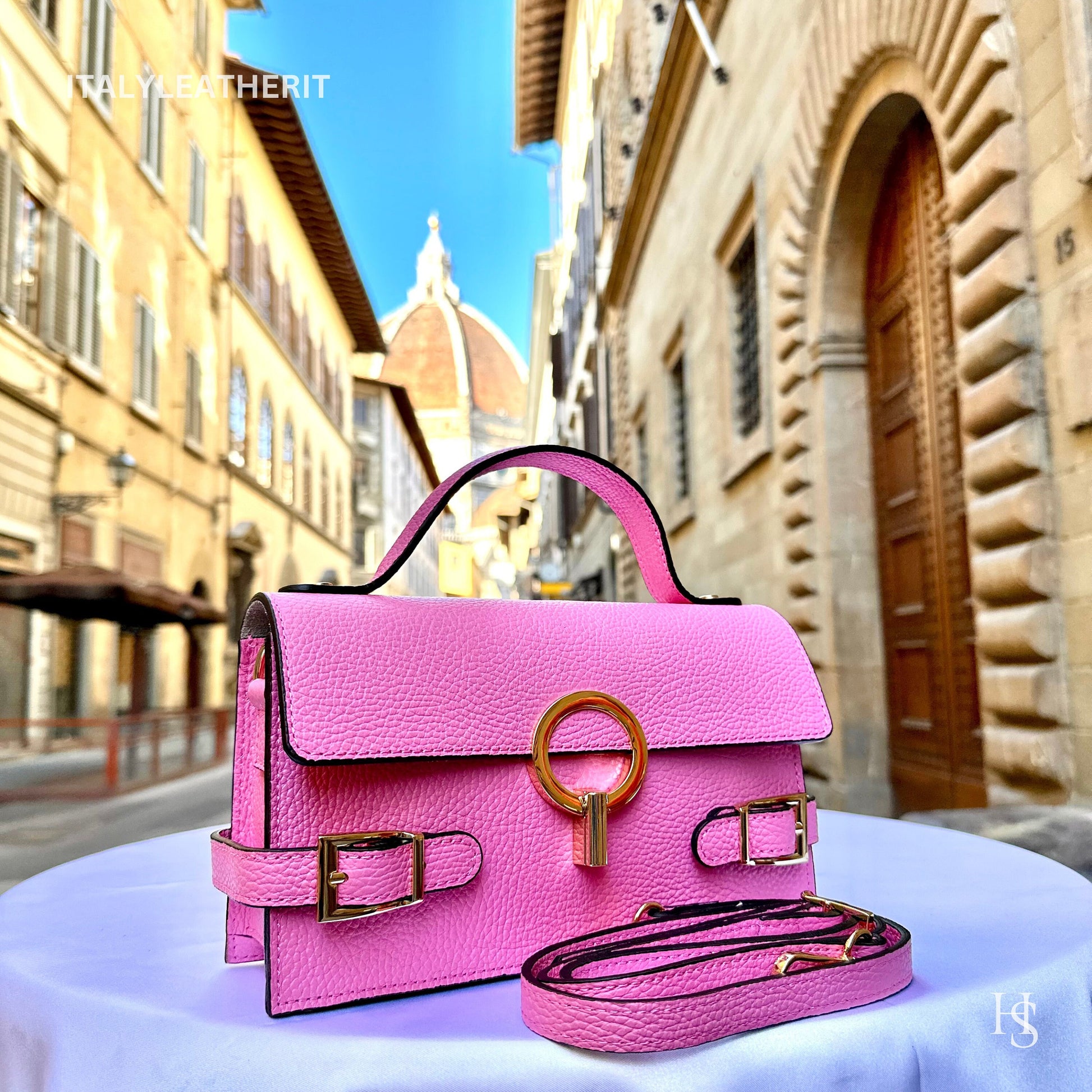 Italian Handmade Leather Bags For Women | Elegant Leather Tote From Florence | Handbags and Shoulder Bags