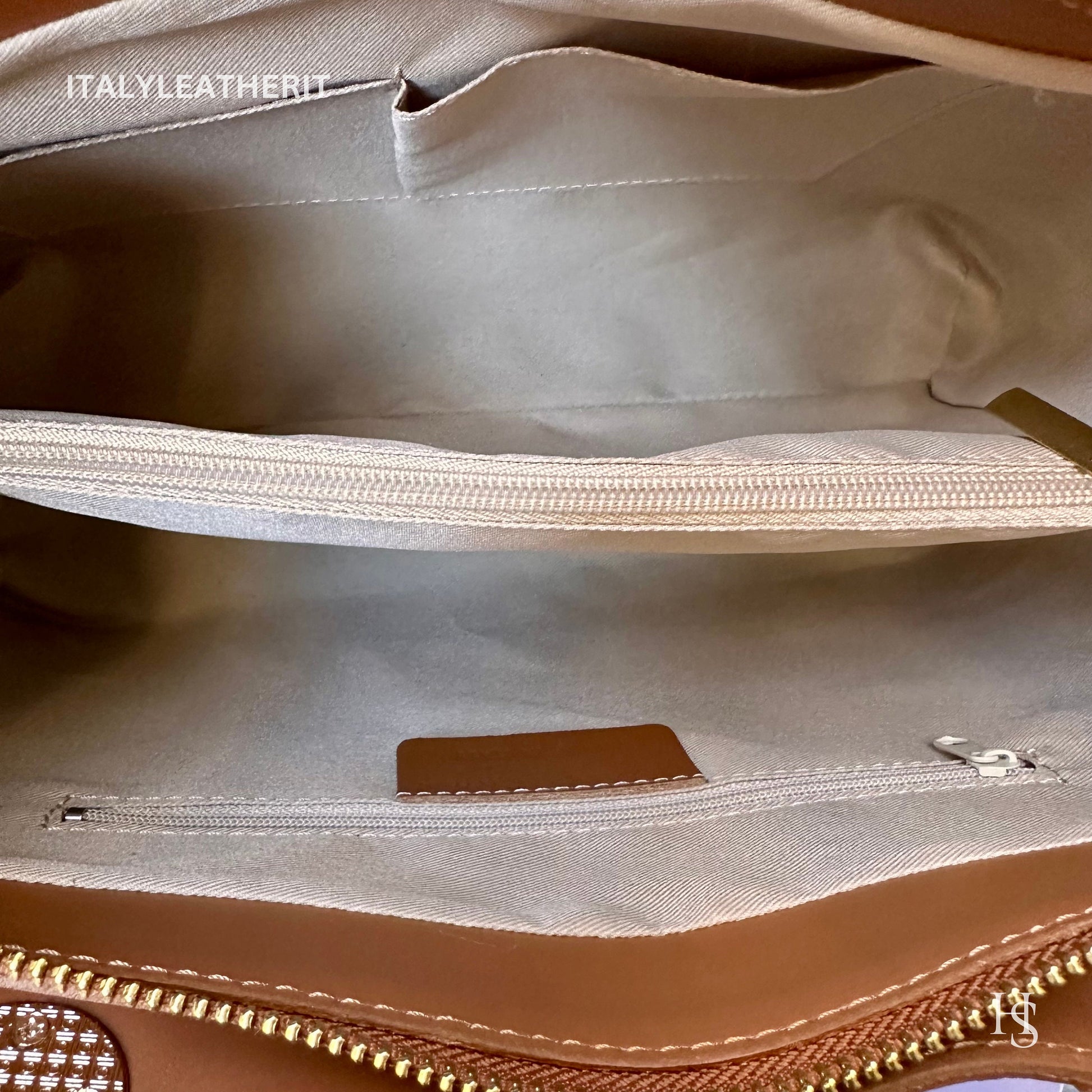Italian Handmade Leather Bags For Woman l l Elegant Leather Tote From Florence || Made in Italy , Brown leather tote
