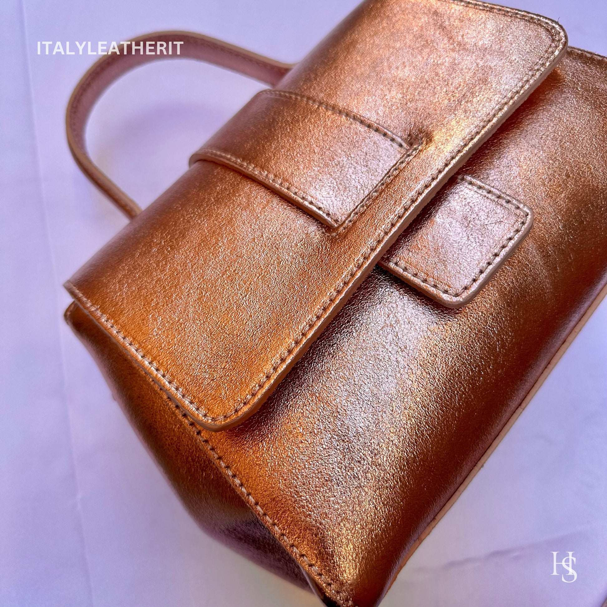 Italian Handmade Leather Bags For Women | Elegant Leather Tote From Florence, Luxury Handbag