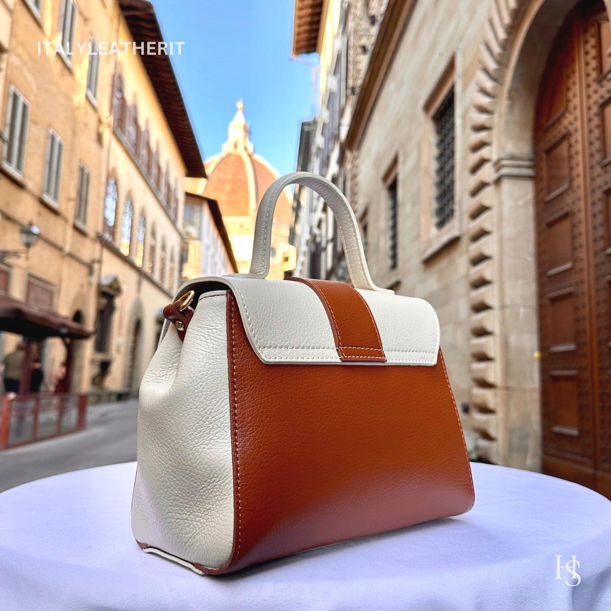 Italian Handmade Leather Bags For Women l l Elegant Leather Tote From Florence, handbag, crossbody bag