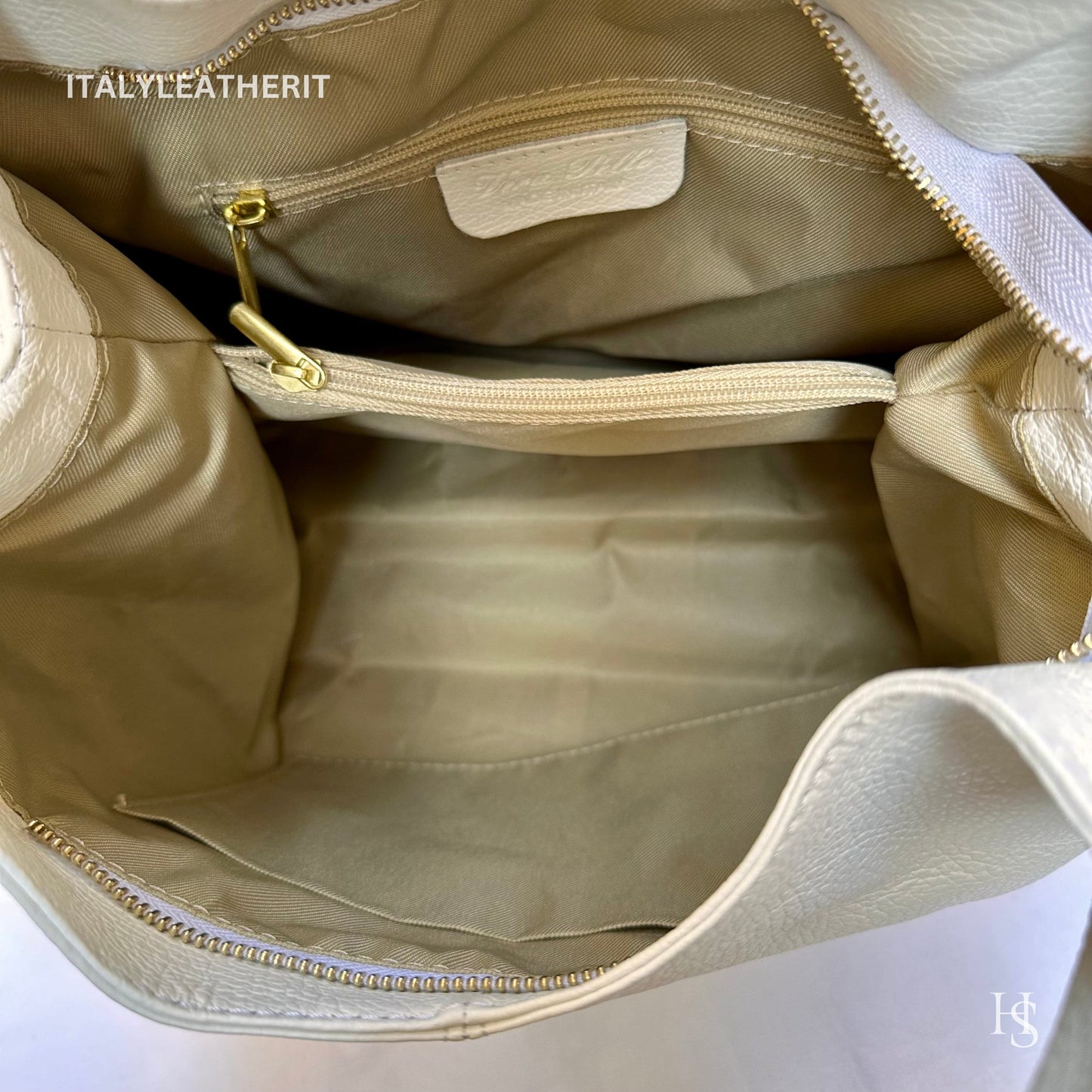 Italian Handmade Soft Leather Bags For Women l Soft Leather From Florence l White shoulder Bag