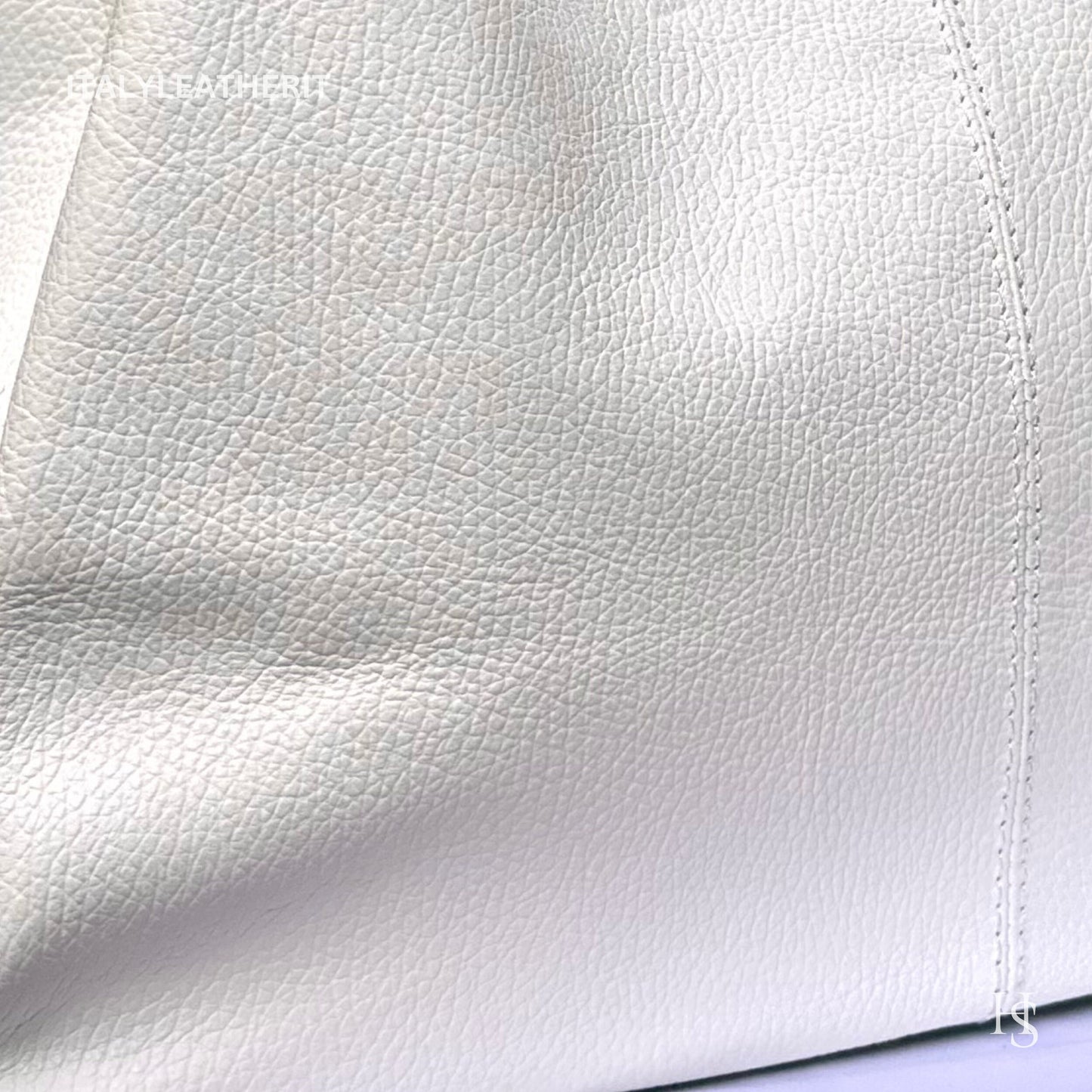 Italian Handmade Soft Leather Bags For Women l Soft Leather From Florence l White shoulder Bag