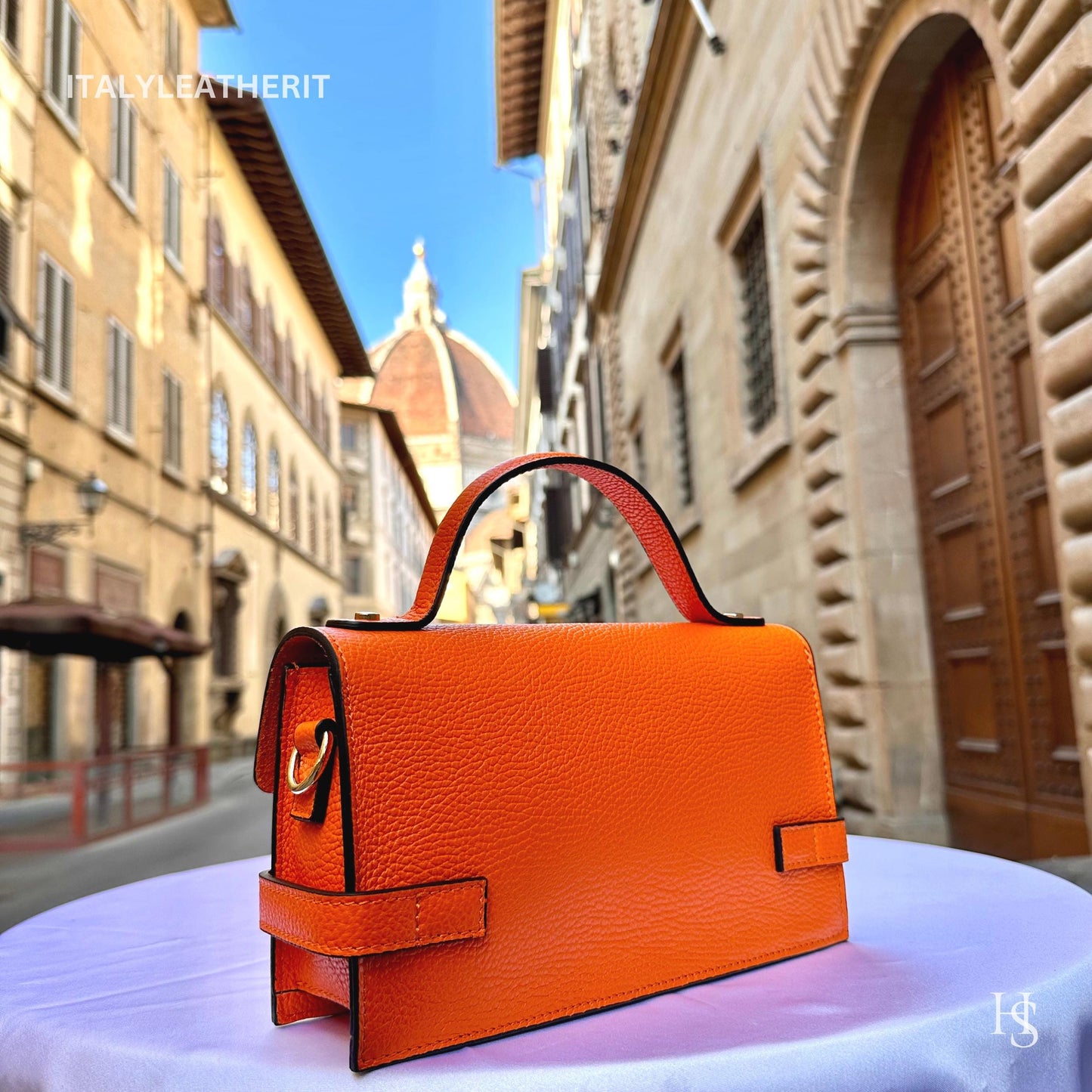 Italian Handmade Leather Bags For Women | Elegant Leather Tote From Florence | Handbags and Shoulder Bags