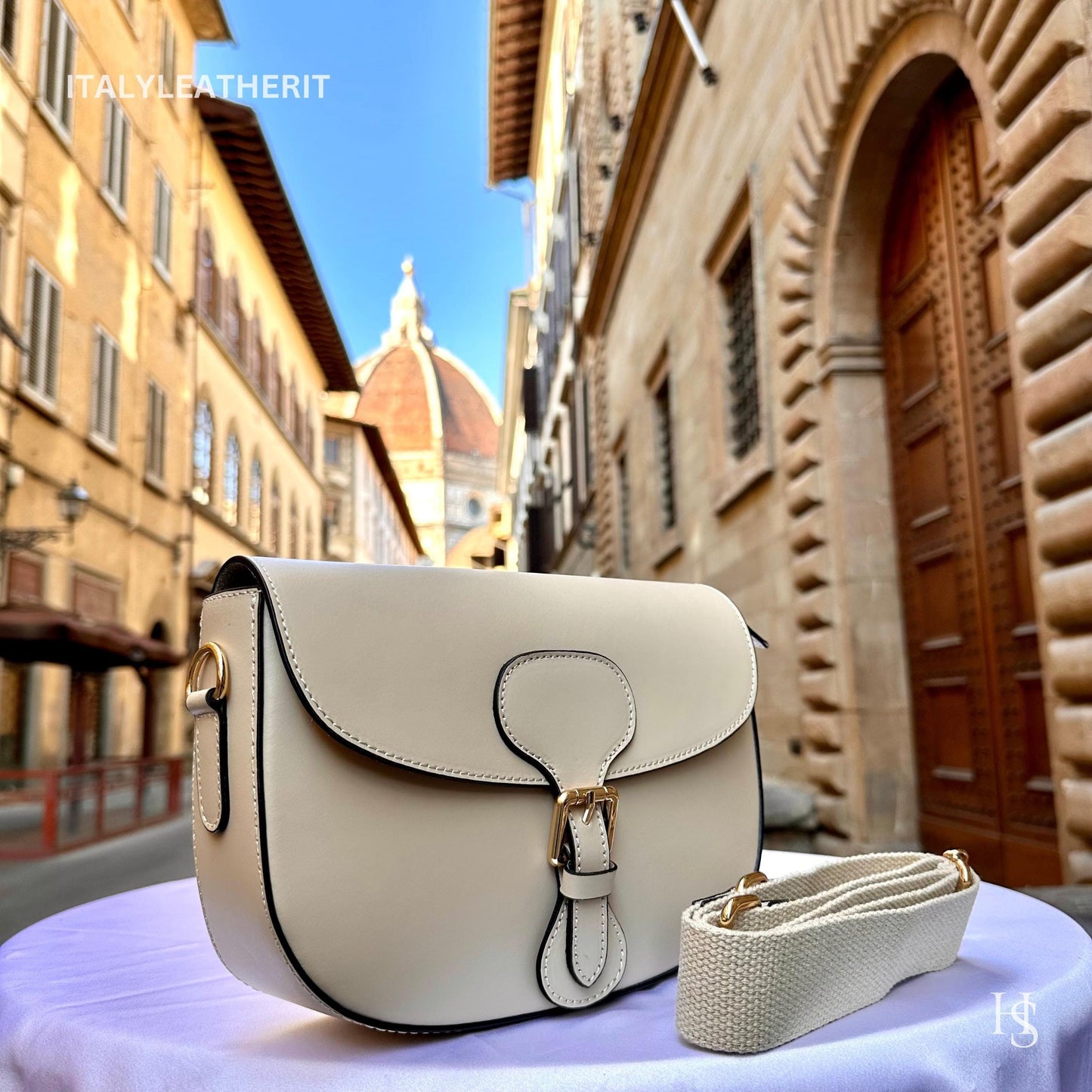 Italian Handmade Leather Bags for Women | Elegant Leather Tote & Red Crossbody Bag from Florence, Made in Italy