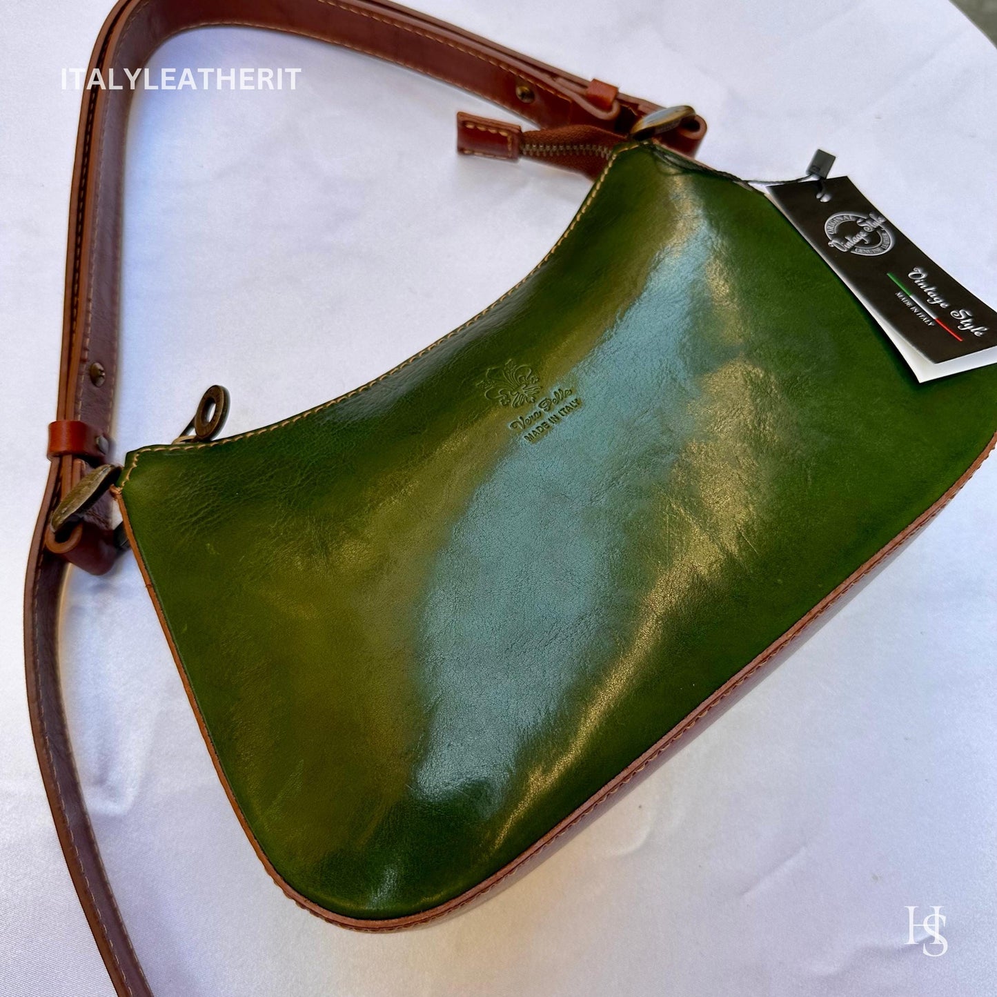 Italian Handmade Leather Bags For Women l Elegant Small Leather Tote From Florence, Mini Shoulder Bag, Gift for her