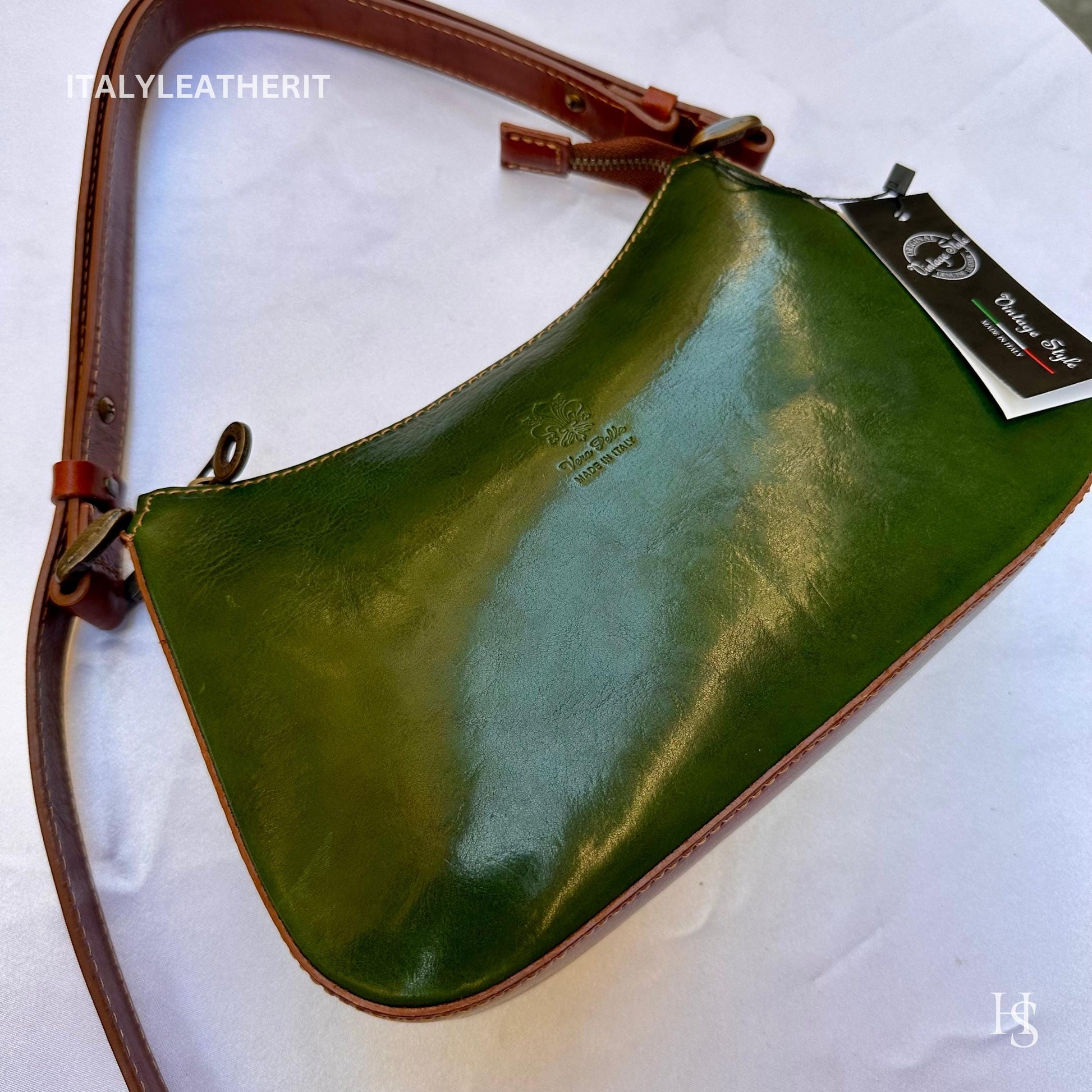 Italian Handmade Leather Bags For Women l Elegant Small Leather Tote From Florence, Mini Shoulder Bag, Gift for her