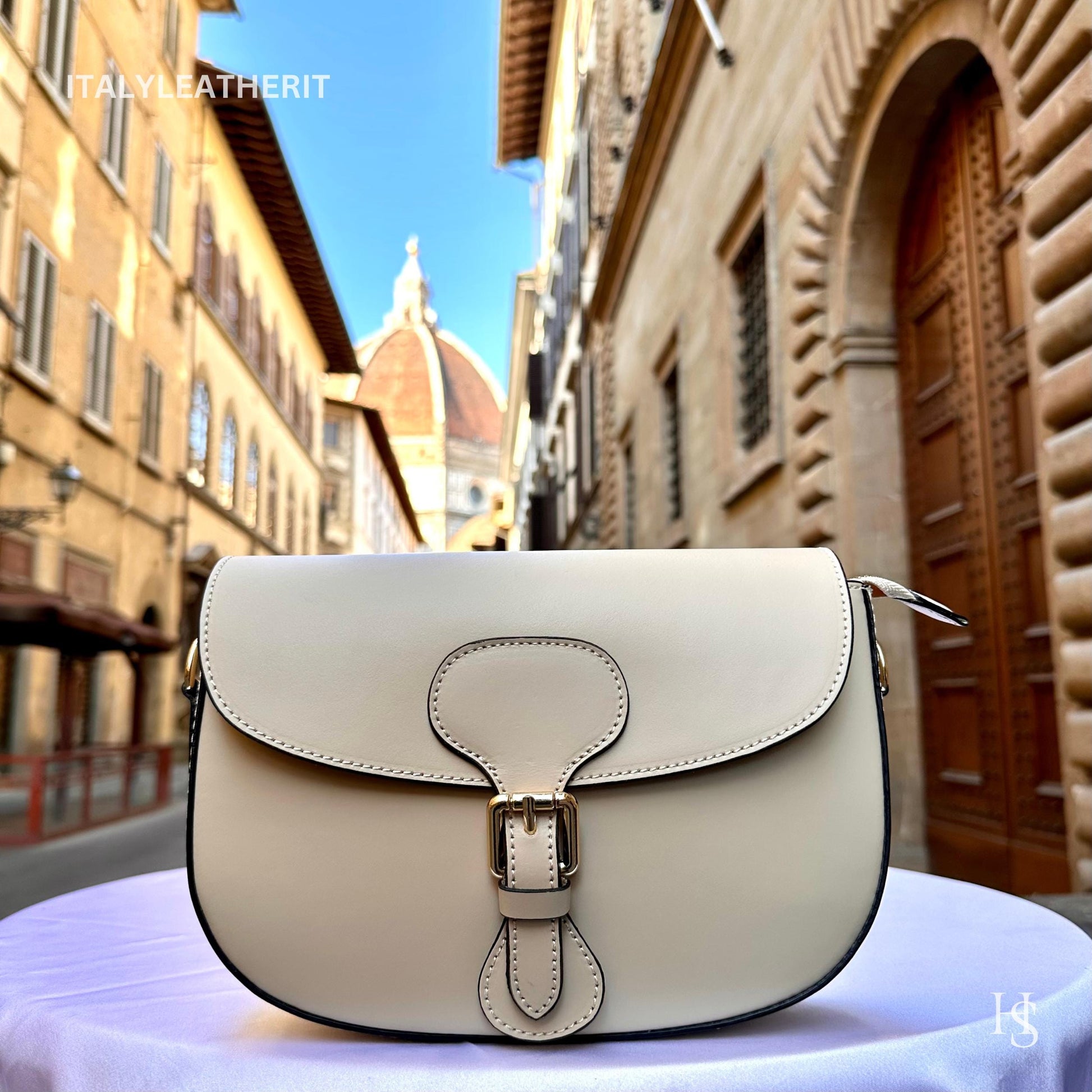 Italian Handmade Leather Bags for Women | Elegant Leather Tote & Red Crossbody Bag from Florence, Made in Italy