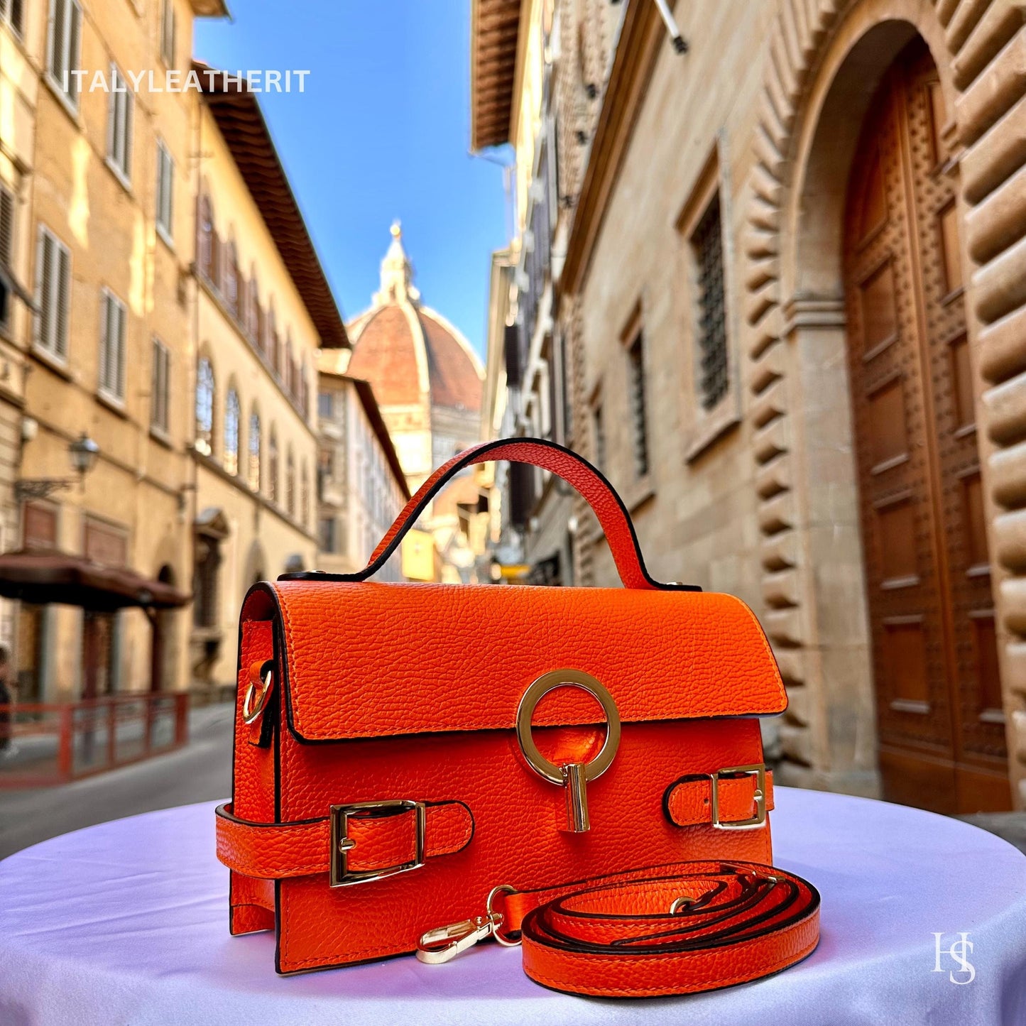 Italian Handmade Leather Bags For Women | Elegant Leather Tote From Florence | Handbags and Shoulder Bags
