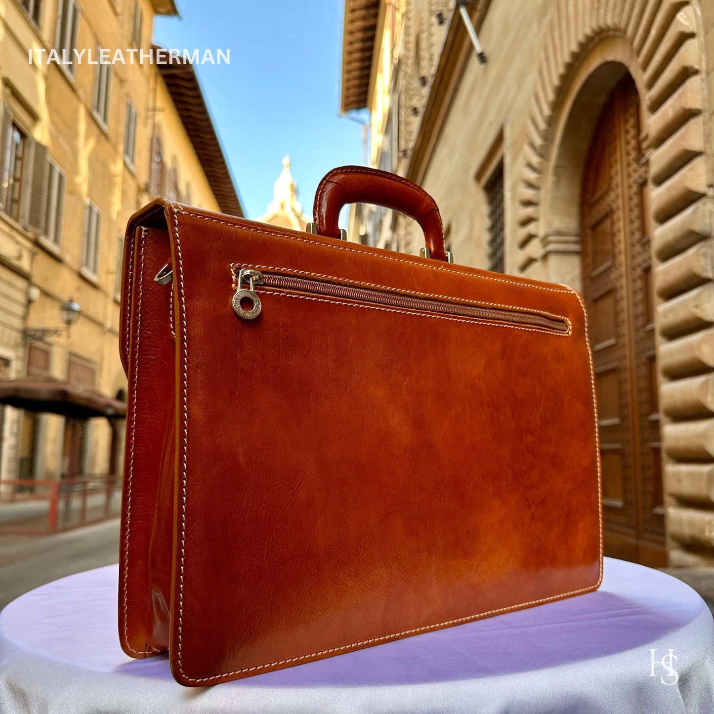 Italian Handmade Leather Briefcase Bags for Men, Inspired Men's Messenger Bag, Perfect gift for him, Made in Italy