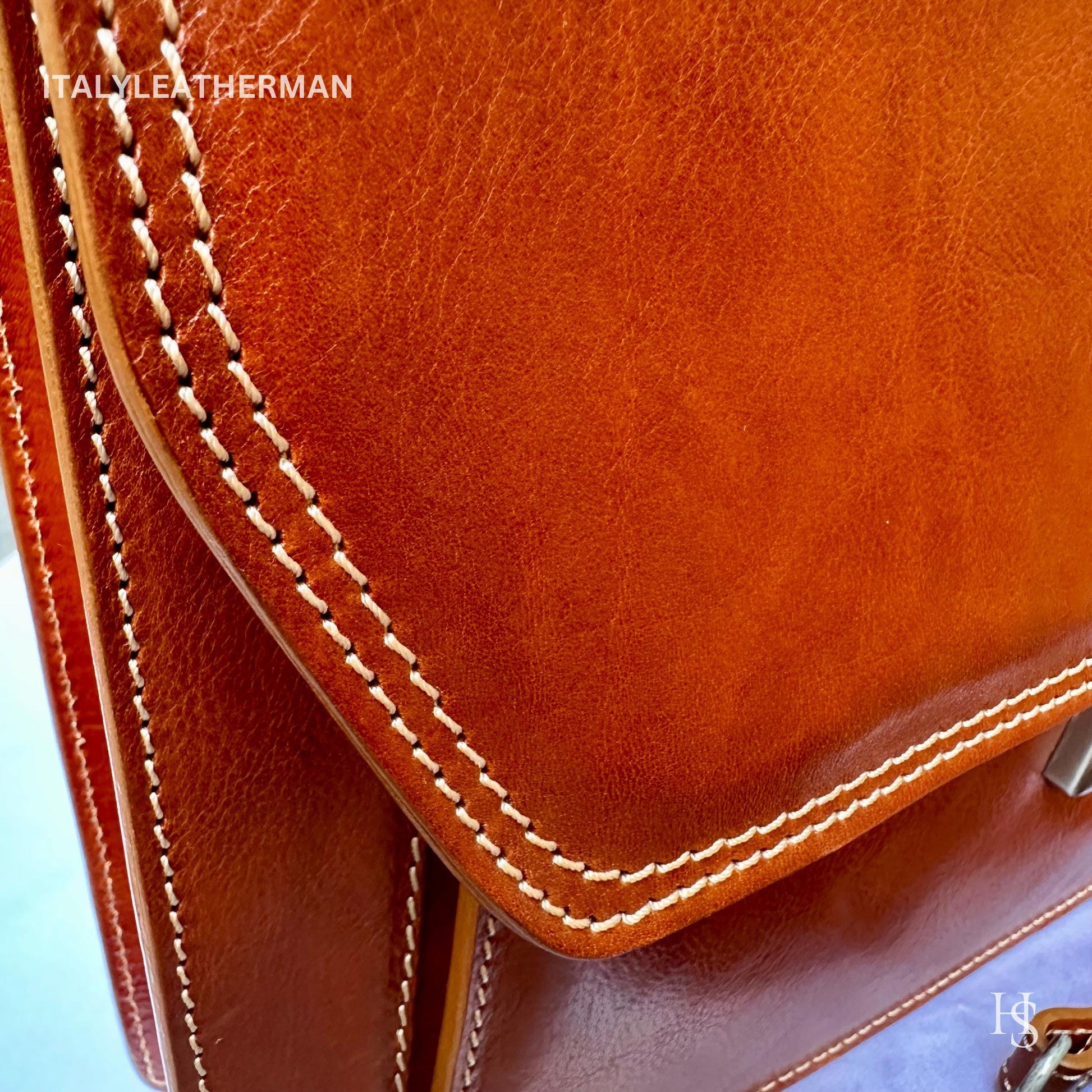 Italian Handmade Leather Briefcase Bags for Men, Inspired Men's Messenger Bag, Perfect gift for him, Made in Italy