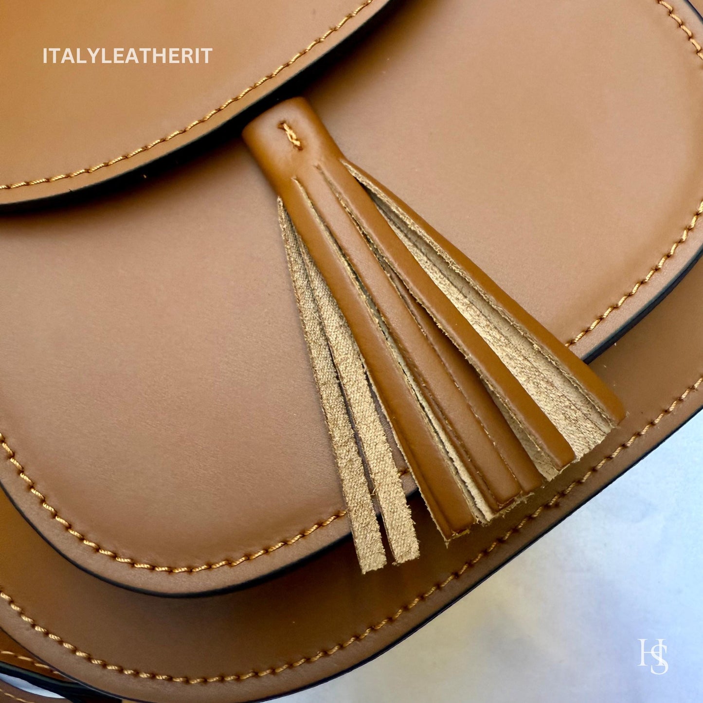 Italian Handmade Leather Bags For Women | Elegant Leather Tote From Florence | Red Crossbody Bag