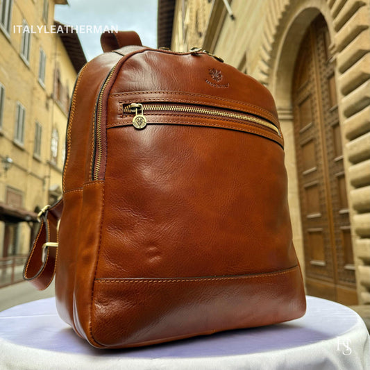 Italian Handmade Leather Backpacks for Men | Elevate Your Style with Exquisite Craftsmanship Made in Italy