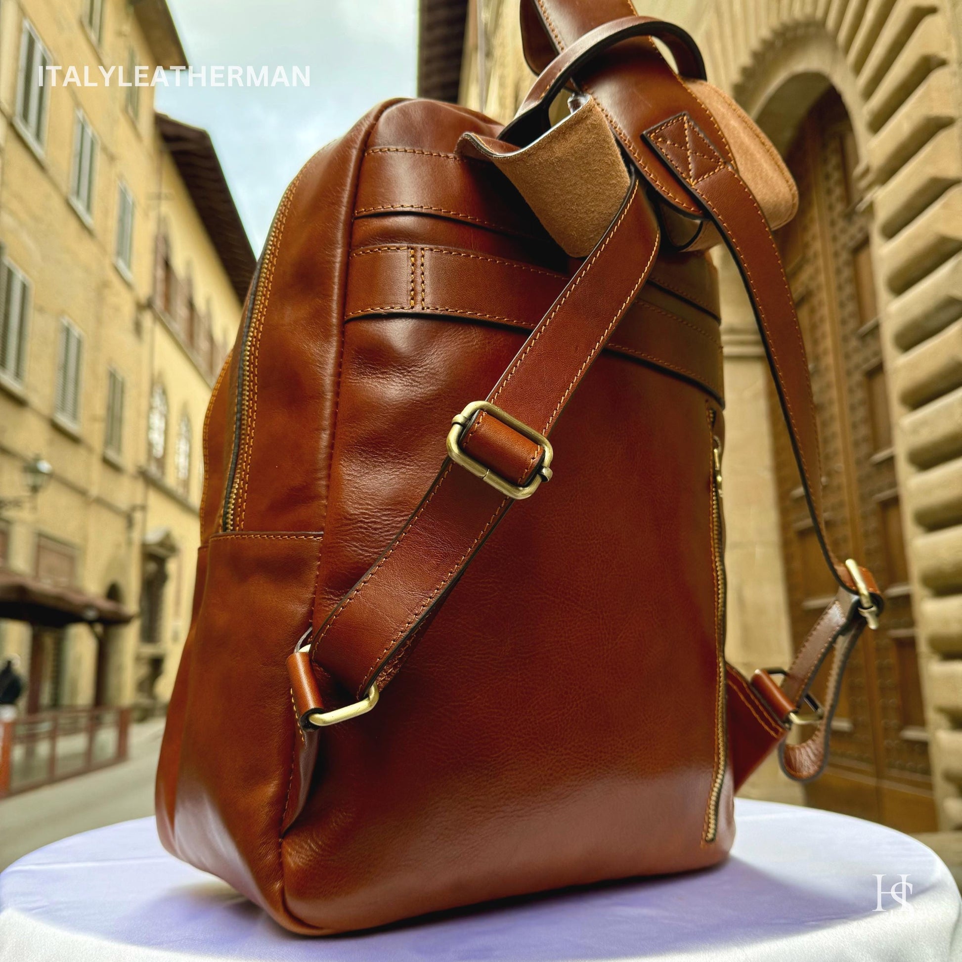 Italian Handmade Leather Backpacks for Men | Elevate Your Style with Exquisite Craftsmanship Made in Italy